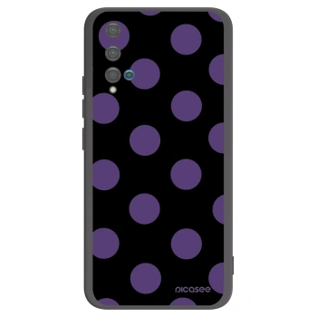 Picasee crna silikonska maskica za Huawei Nova 5T - Big flickers