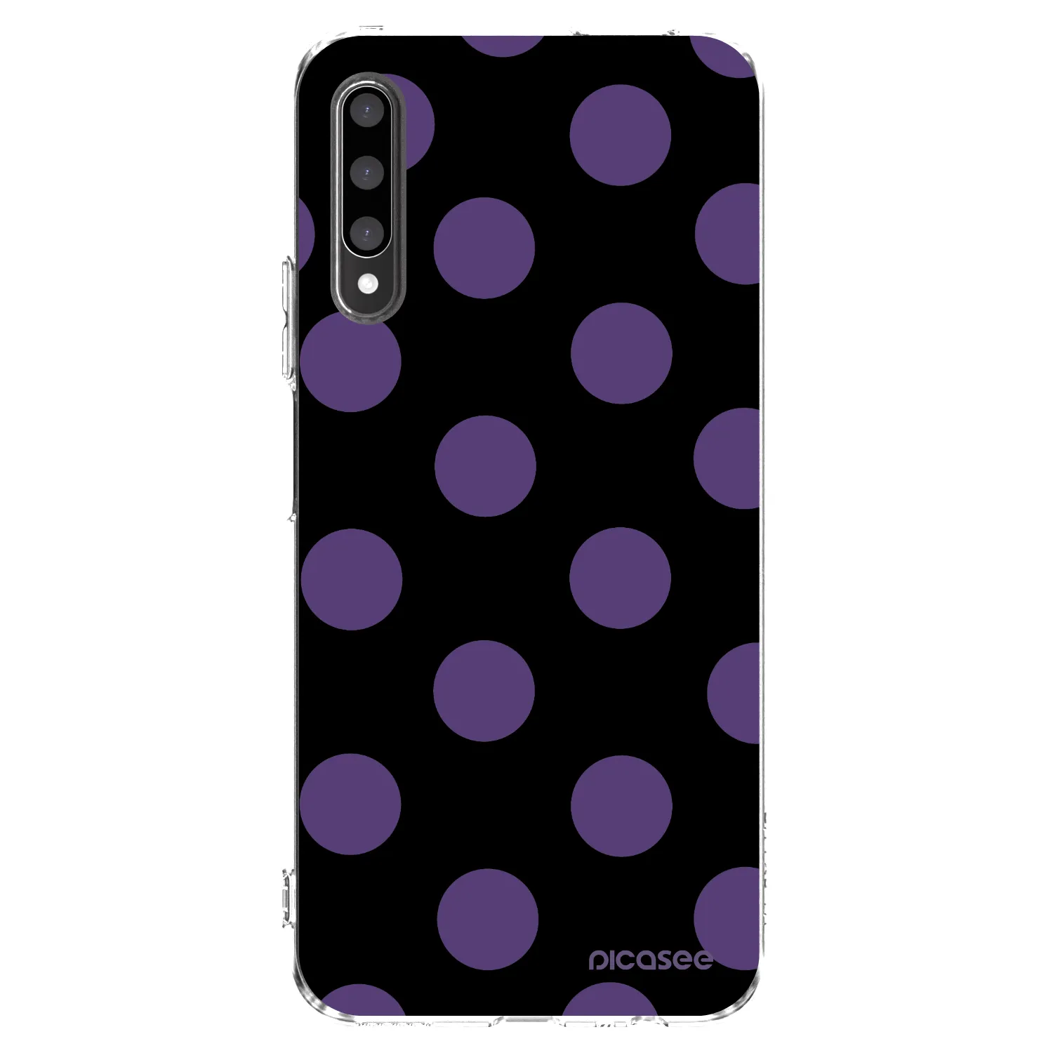 Picasee silikonska prozirna maskica za Honor 9X Pro - Big flickers