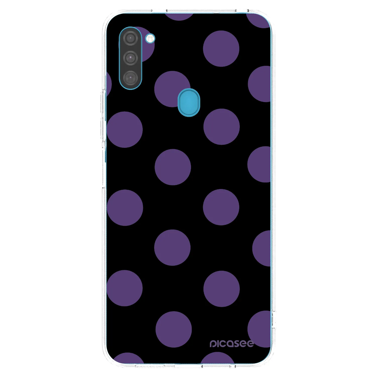 Picasee silikonska prozirna maskica za Samsung Galaxy M11 - Big flickers