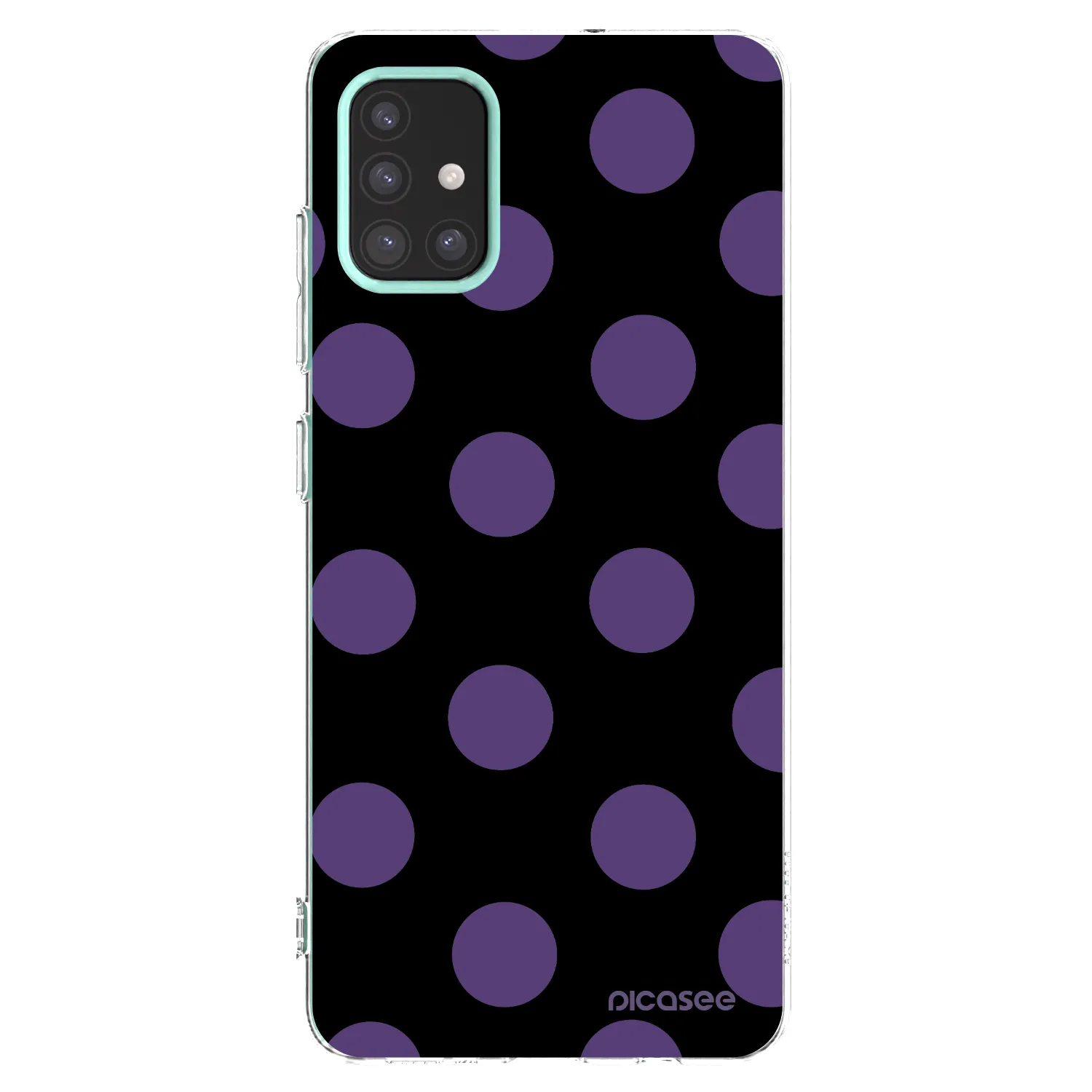 Picasee silikonska prozirna maskica za Samsung Galaxy M31s - Big flickers