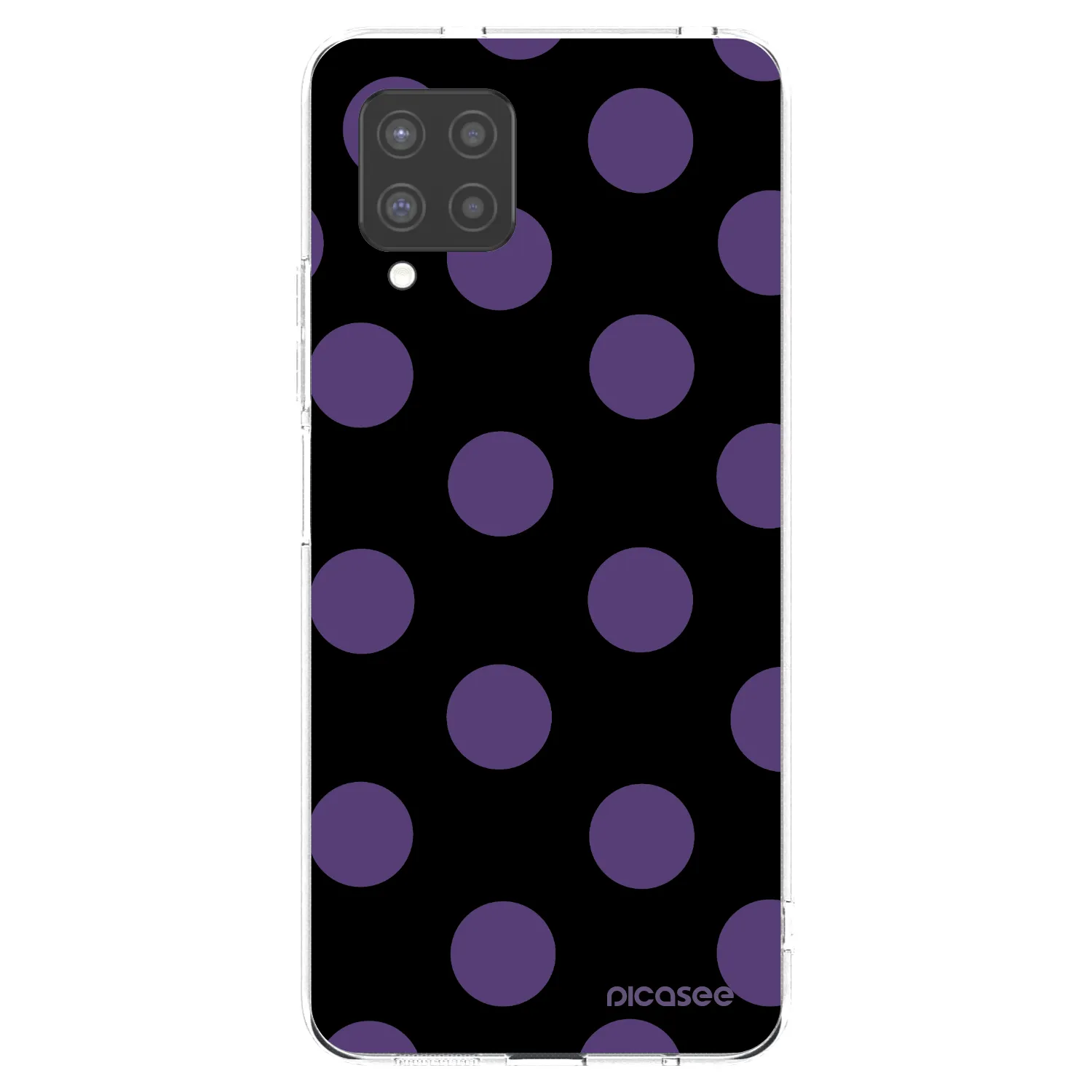 Picasee silikonska prozirna maskica za Samsung Galaxy A42 A426B - Big flickers