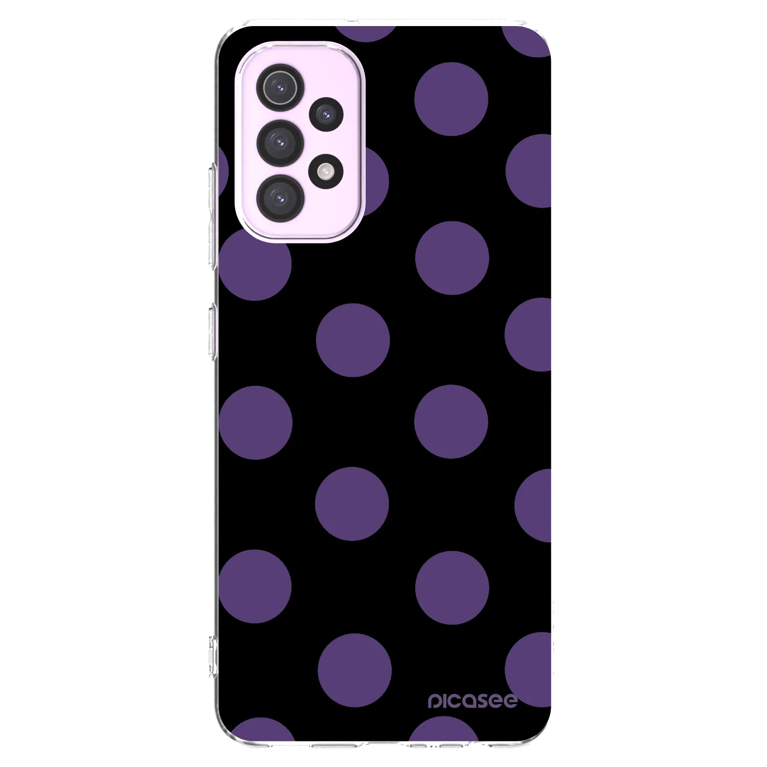 Picasee silikonska prozirna maskica za Samsung Galaxy A32 5G A326B - Big flickers