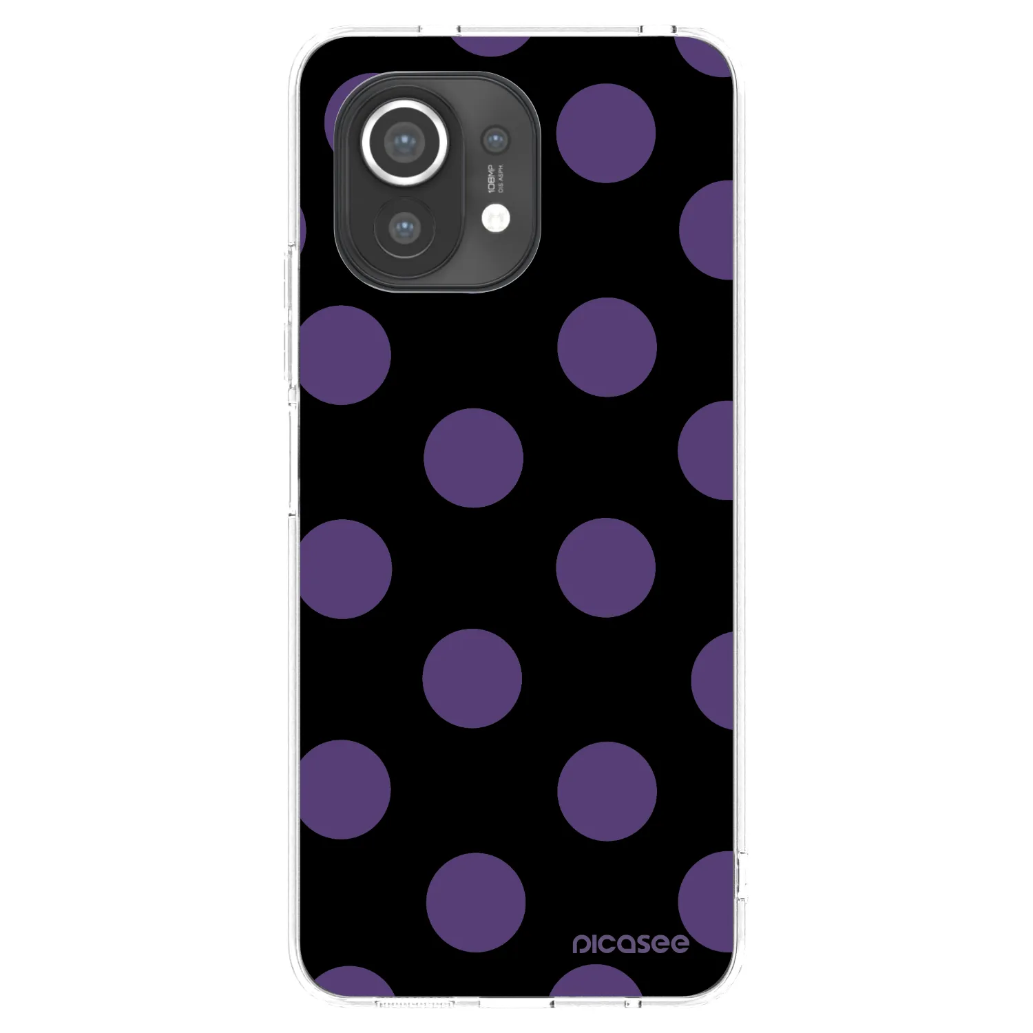 Picasee silikonska prozirna maskica za Xiaomi Mi 11 - Big flickers