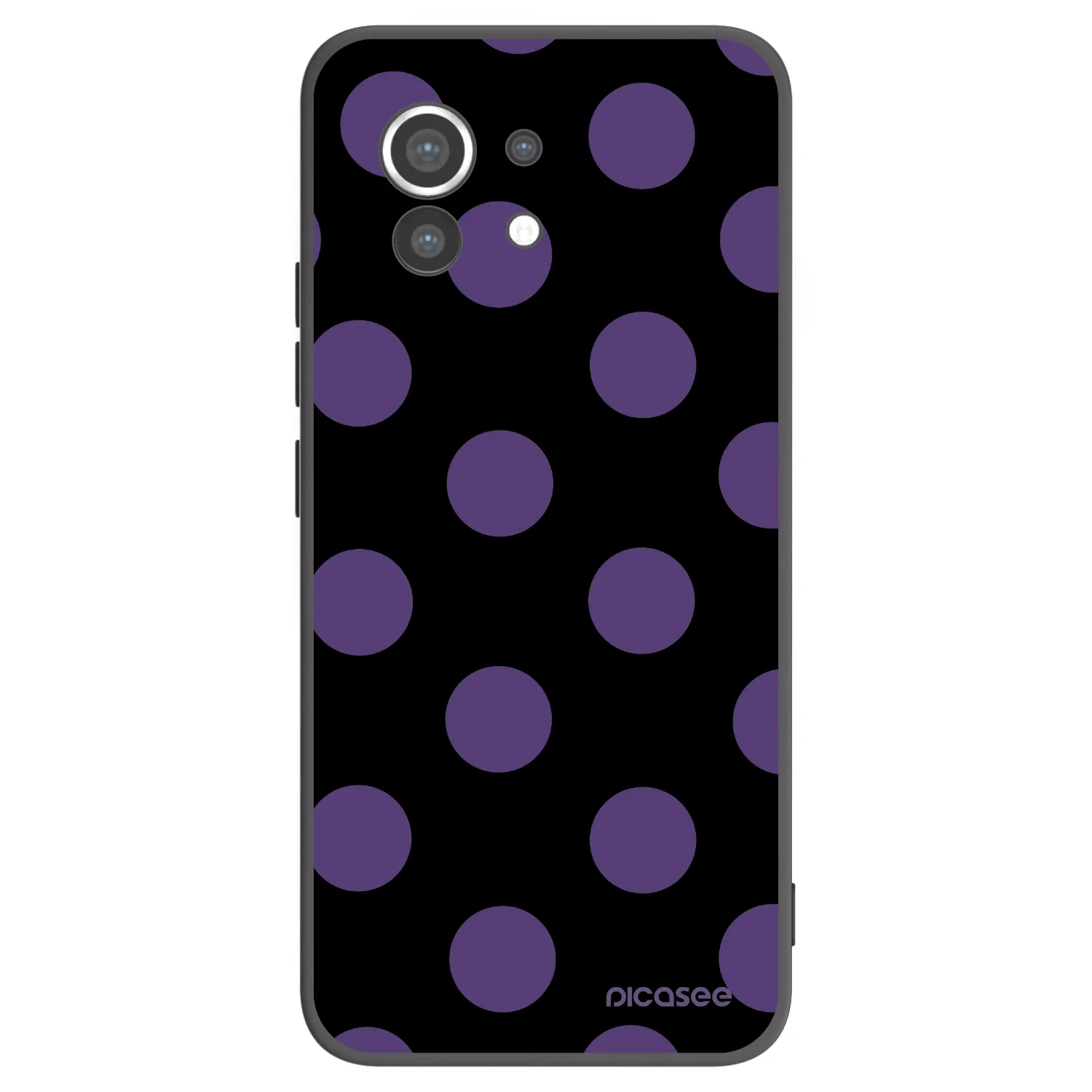 Picasee crna silikonska maskica za Xiaomi Mi 11 - Big flickers