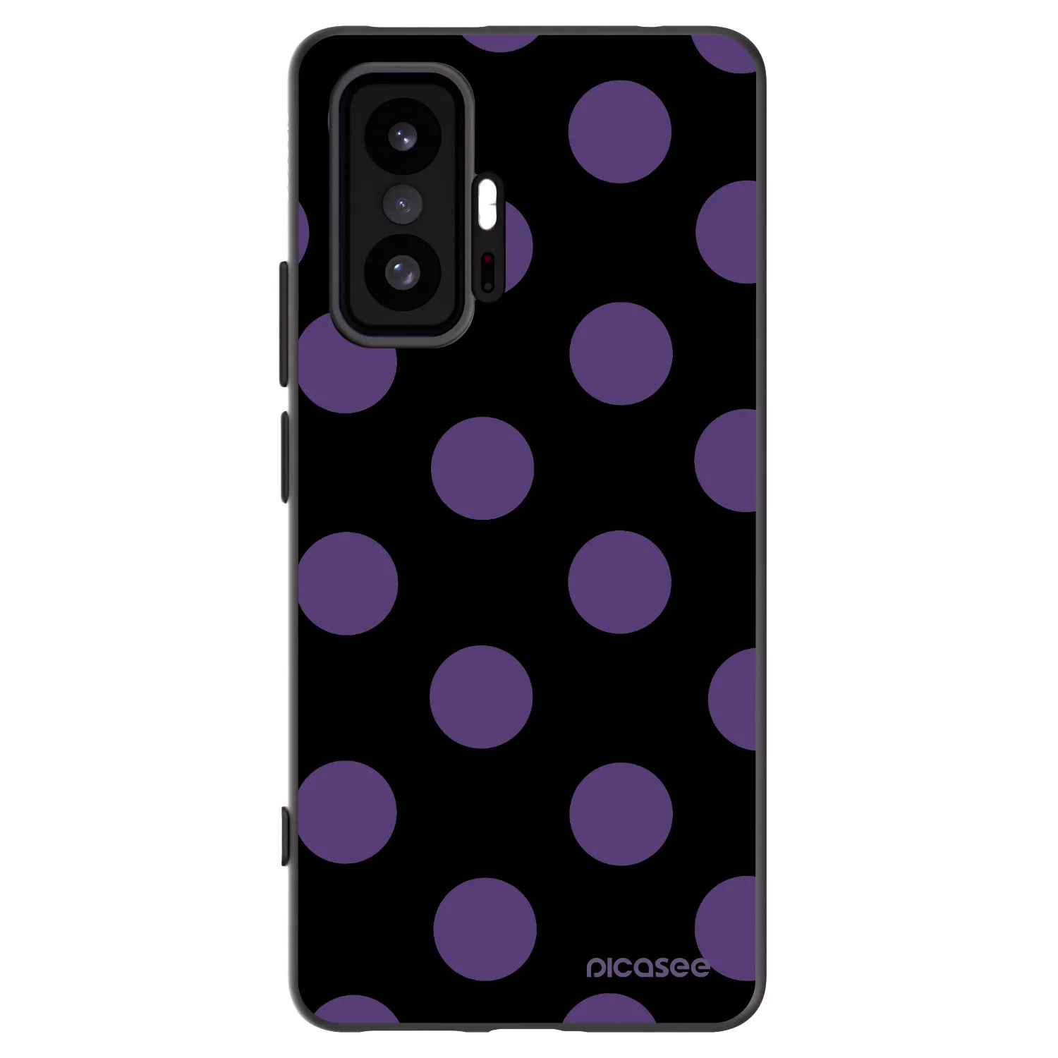 Picasee crna silikonska maskica za Xiaomi 11T - Big flickers