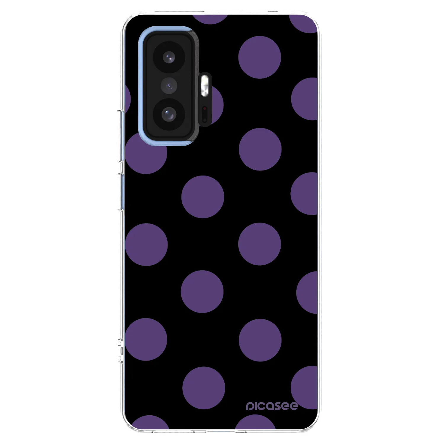 Picasee silikonska prozirna maskica za Xiaomi 11T Pro - Big flickers