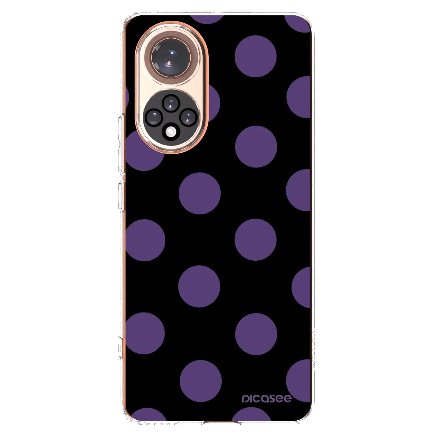Picasee silikonska prozirna maskica za Huawei Nova 9 - Big flickers