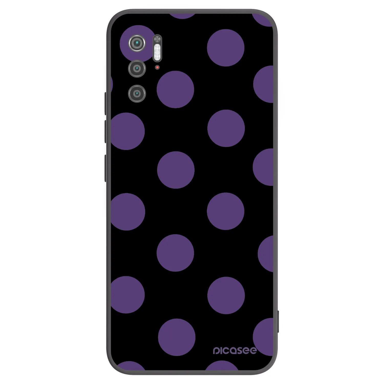 Picasee crna silikonska maskica za Xiaomi Poco M3 Pro 5G - Big flickers