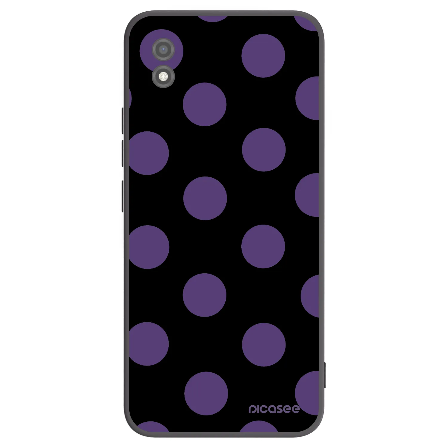 Picasee crna silikonska maskica za Realme C11 (2021) - Big flickers