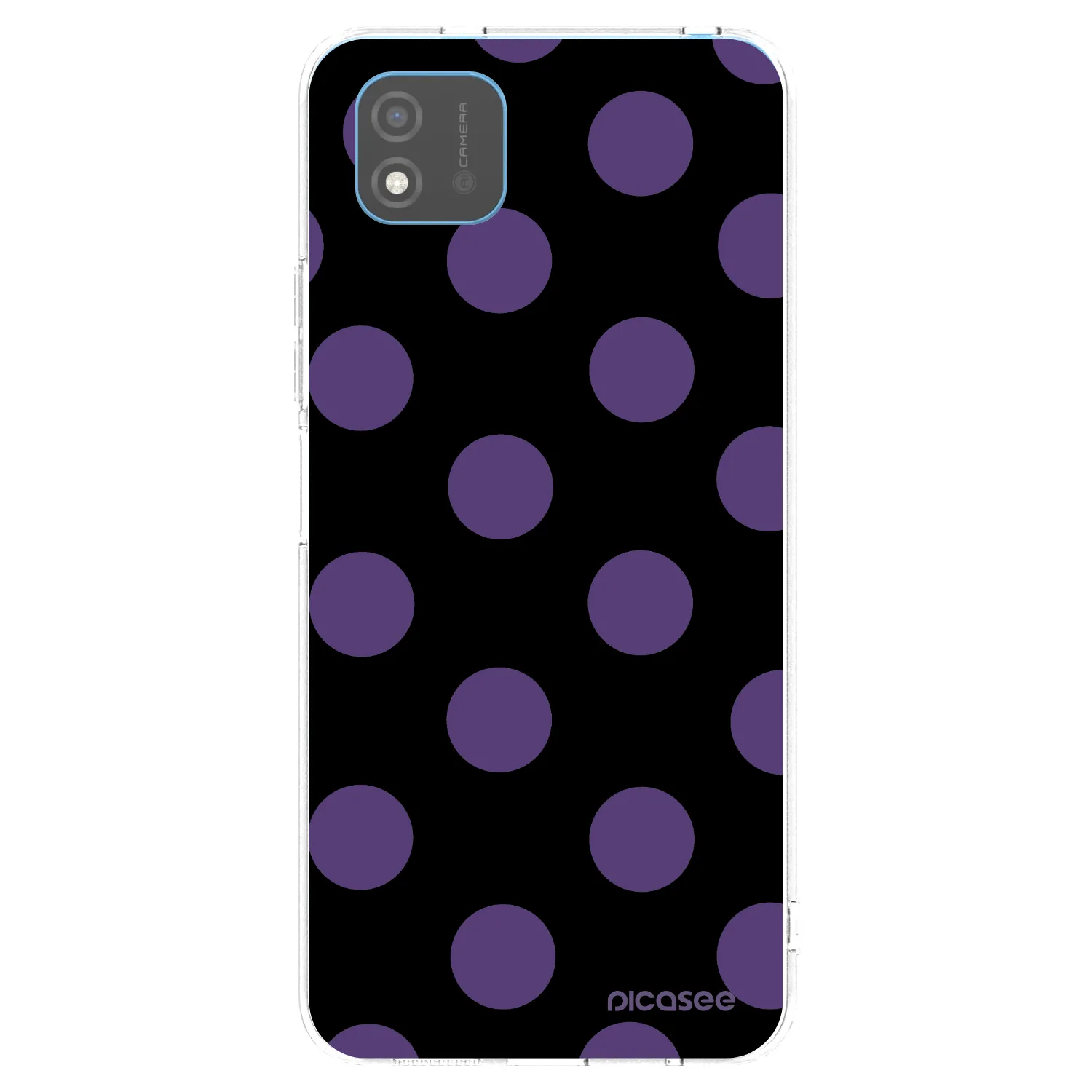 Picasee silikonska prozirna maskica za Realme C11 (2021) - Big flickers