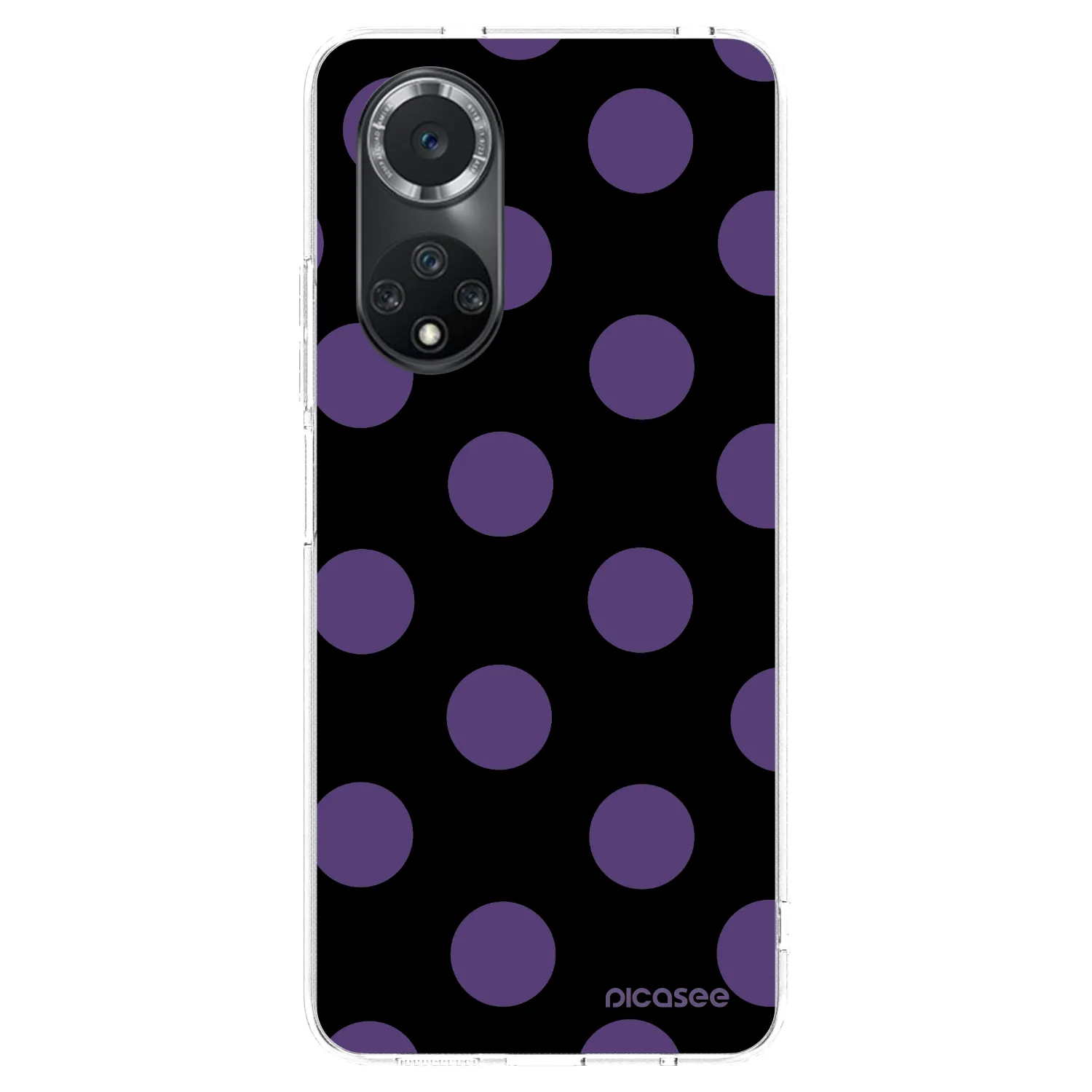 Picasee silikonska prozirna maskica za Huawei Nova 9 SE - Big flickers