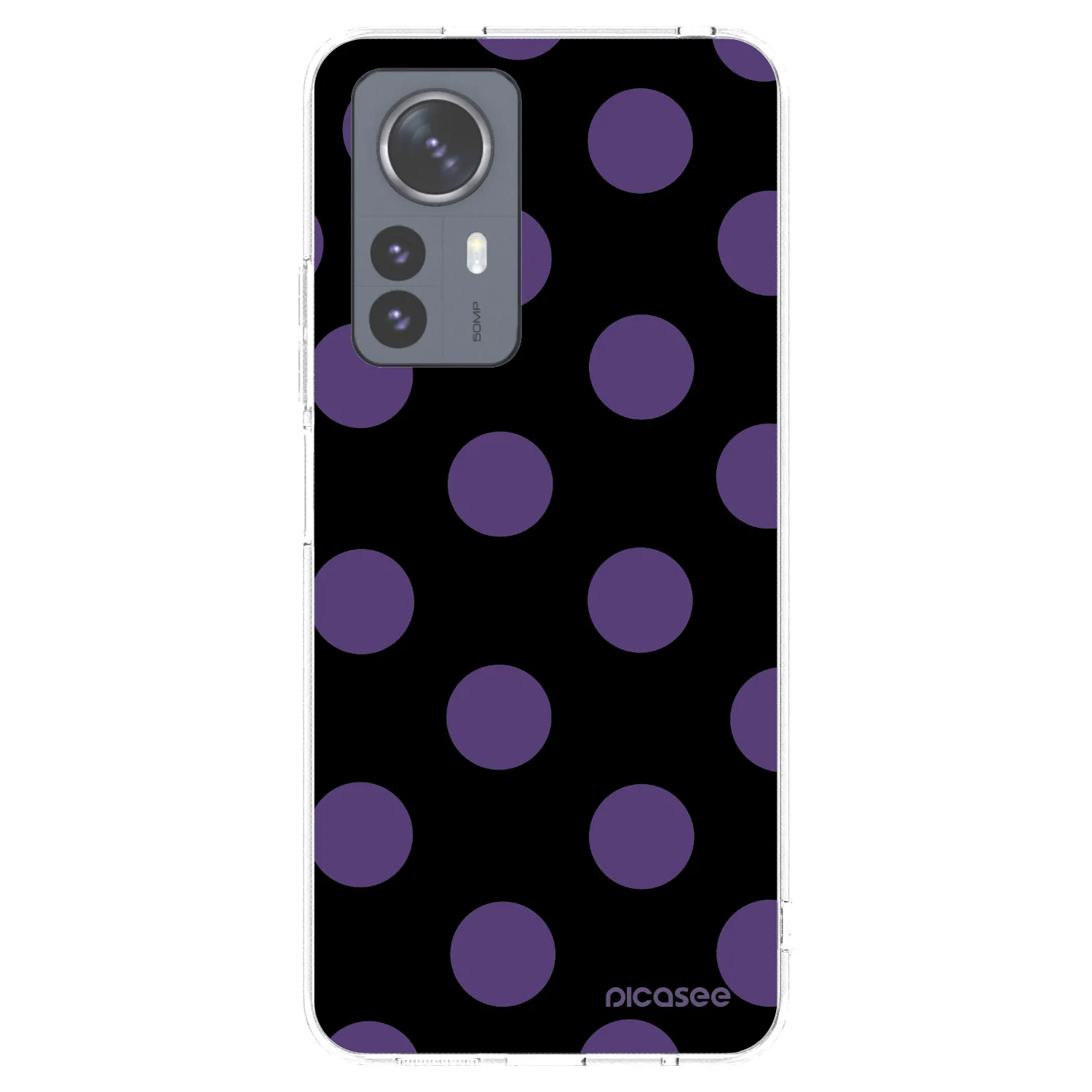 Picasee silikonska prozirna maskica za Xiaomi 12 Pro - Big flickers