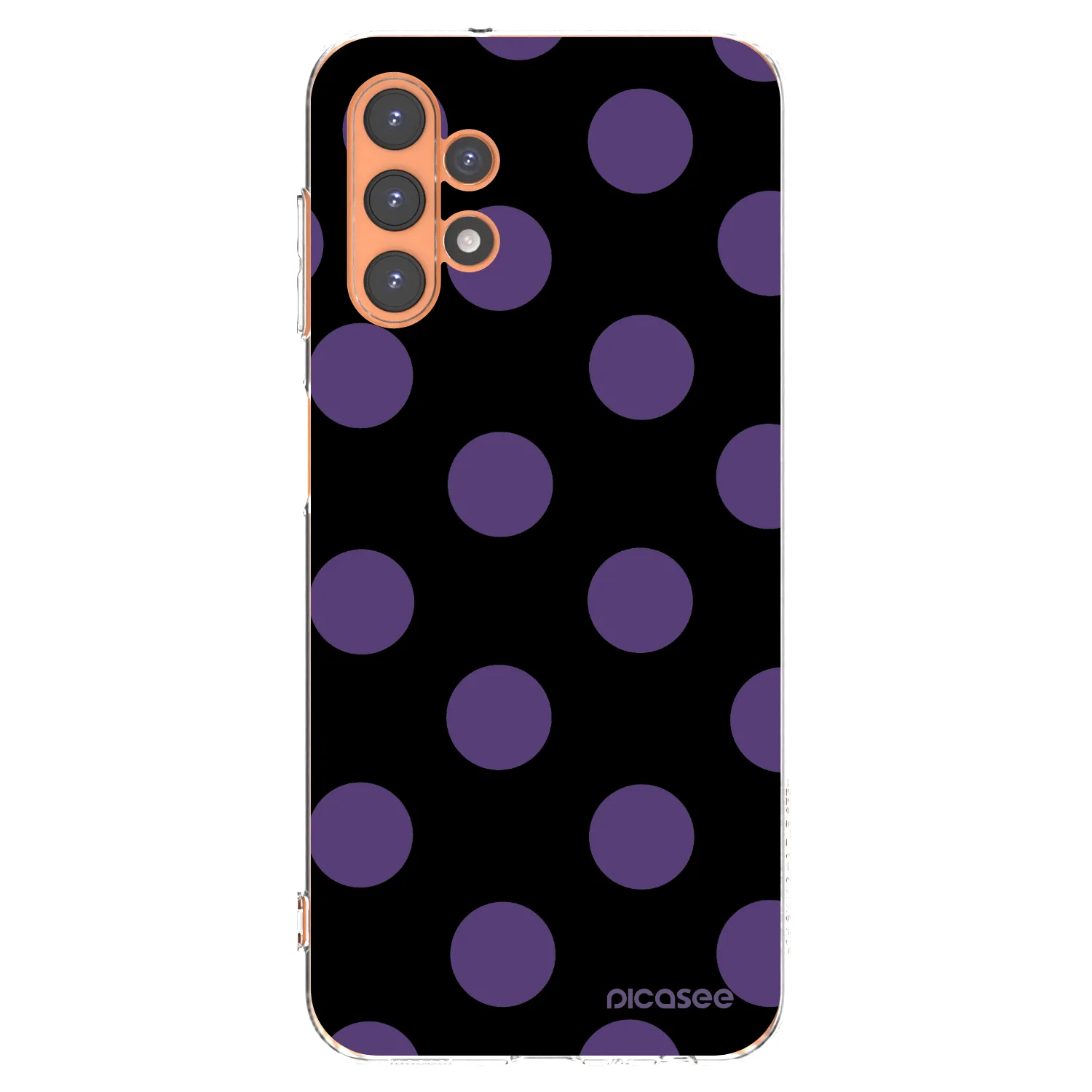 Picasee silikonska prozirna maskica za Samsung Galaxy A13 4G A135 - Big flickers