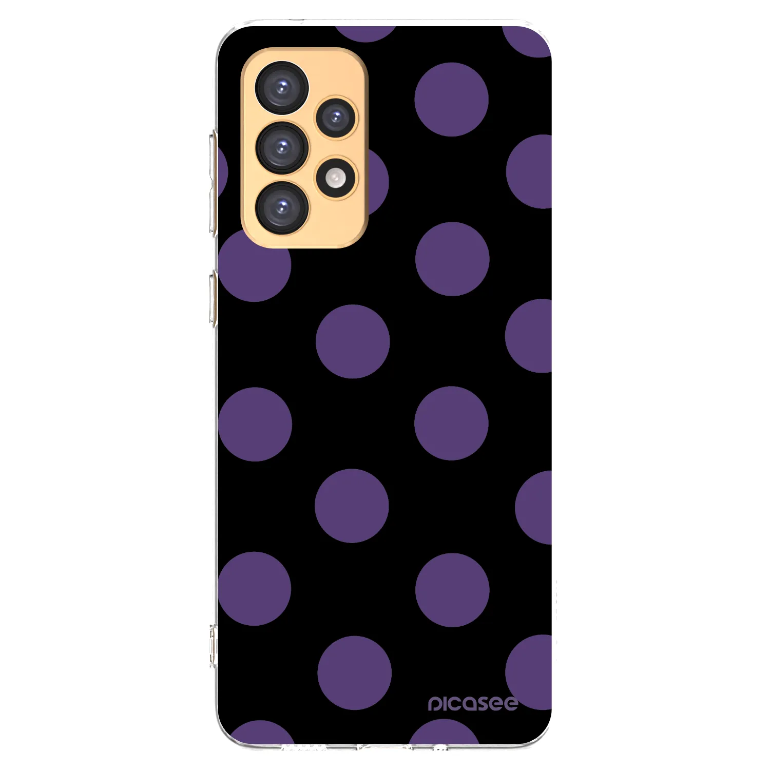 Picasee silikonska prozirna maskica za Samsung Galaxy A33 5G A336 - Big flickers