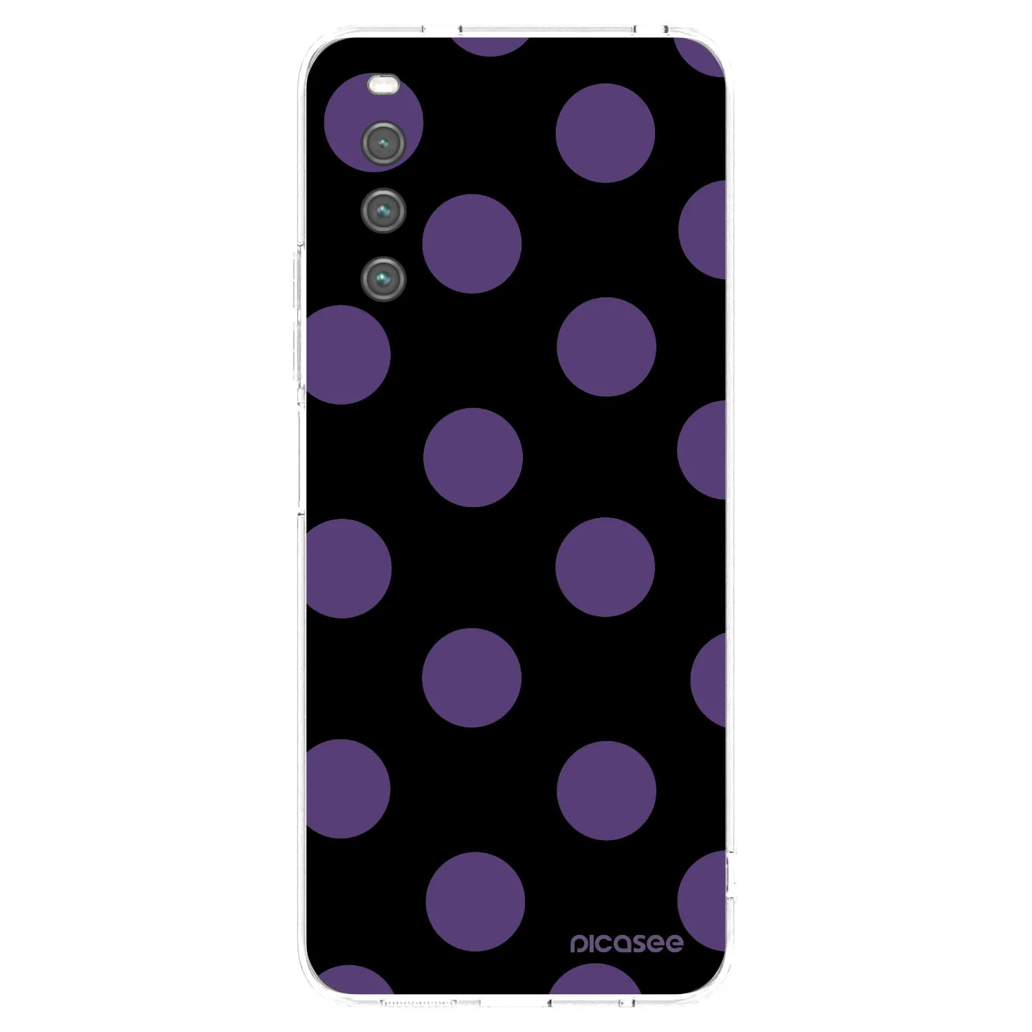 Picasee silikonska prozirna maskica za Sony Xperia 10 IV 5G - Big flickers