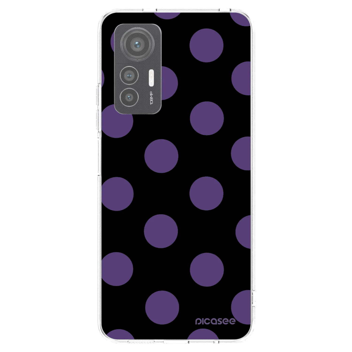 Picasee silikonska prozirna maskica za Xiaomi 12 Lite - Big flickers