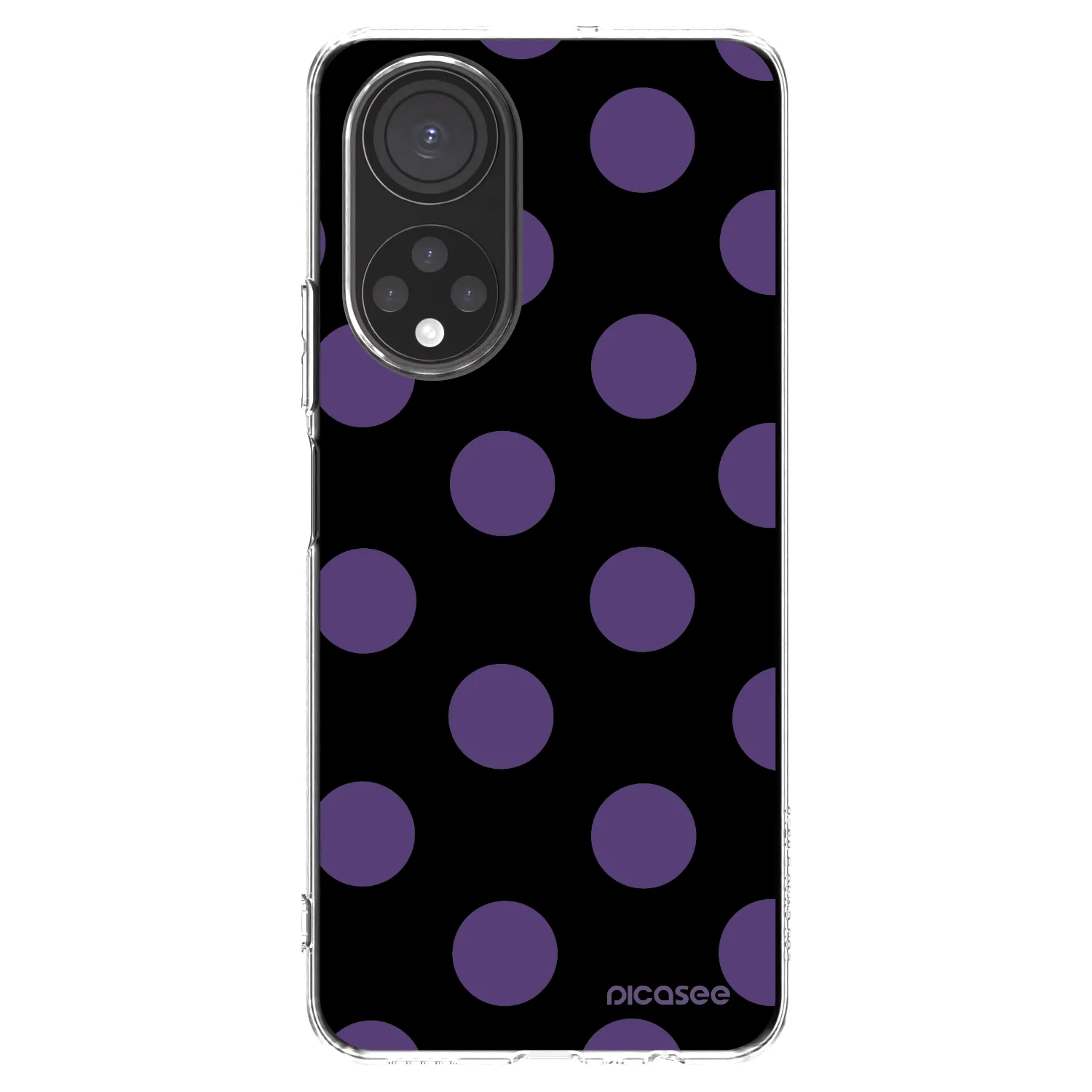 Picasee silikonska prozirna maskica za Honor X7 - Big flickers