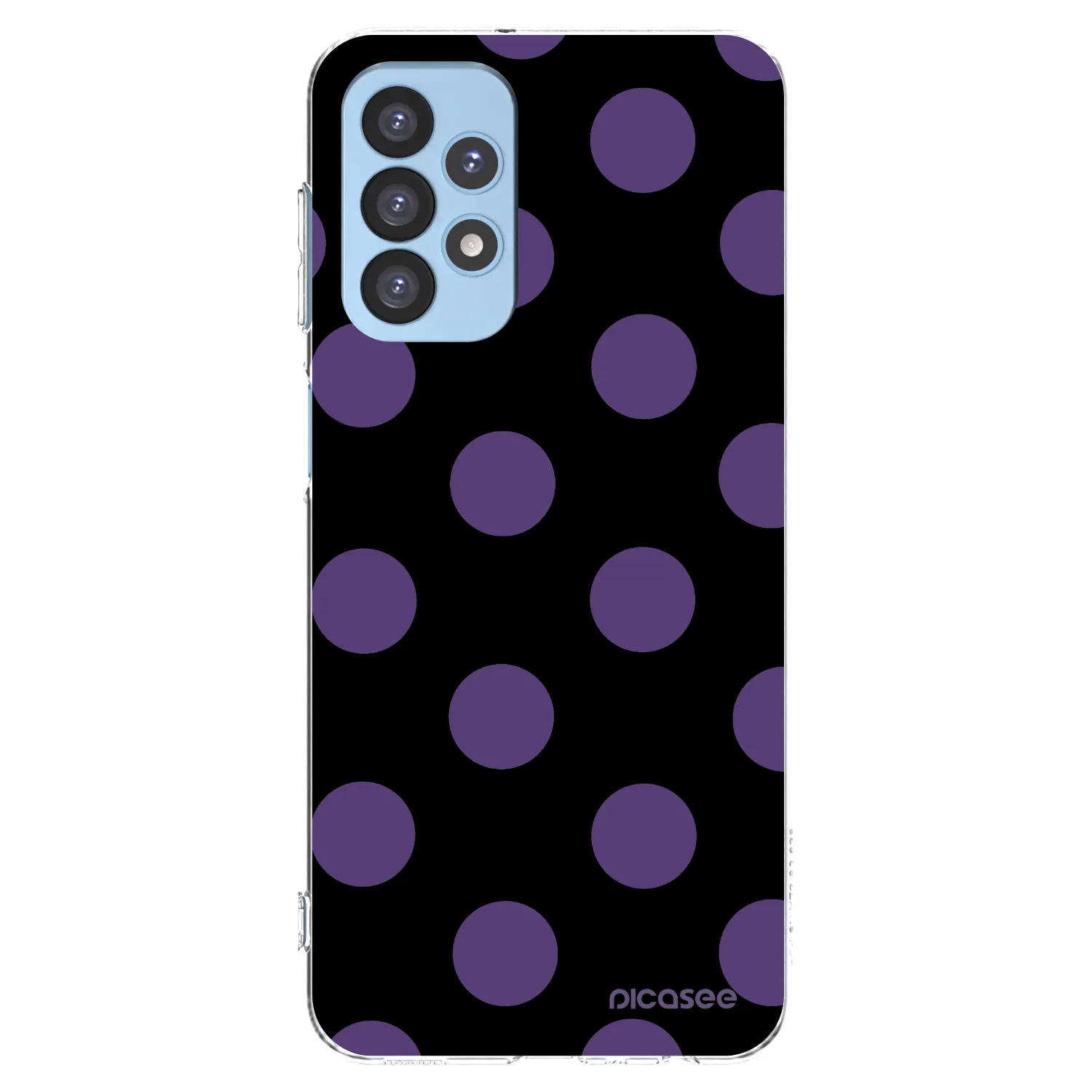 Picasee silikonska prozirna maskica za Samsung Galaxy A23 A235F 4G - Big flickers