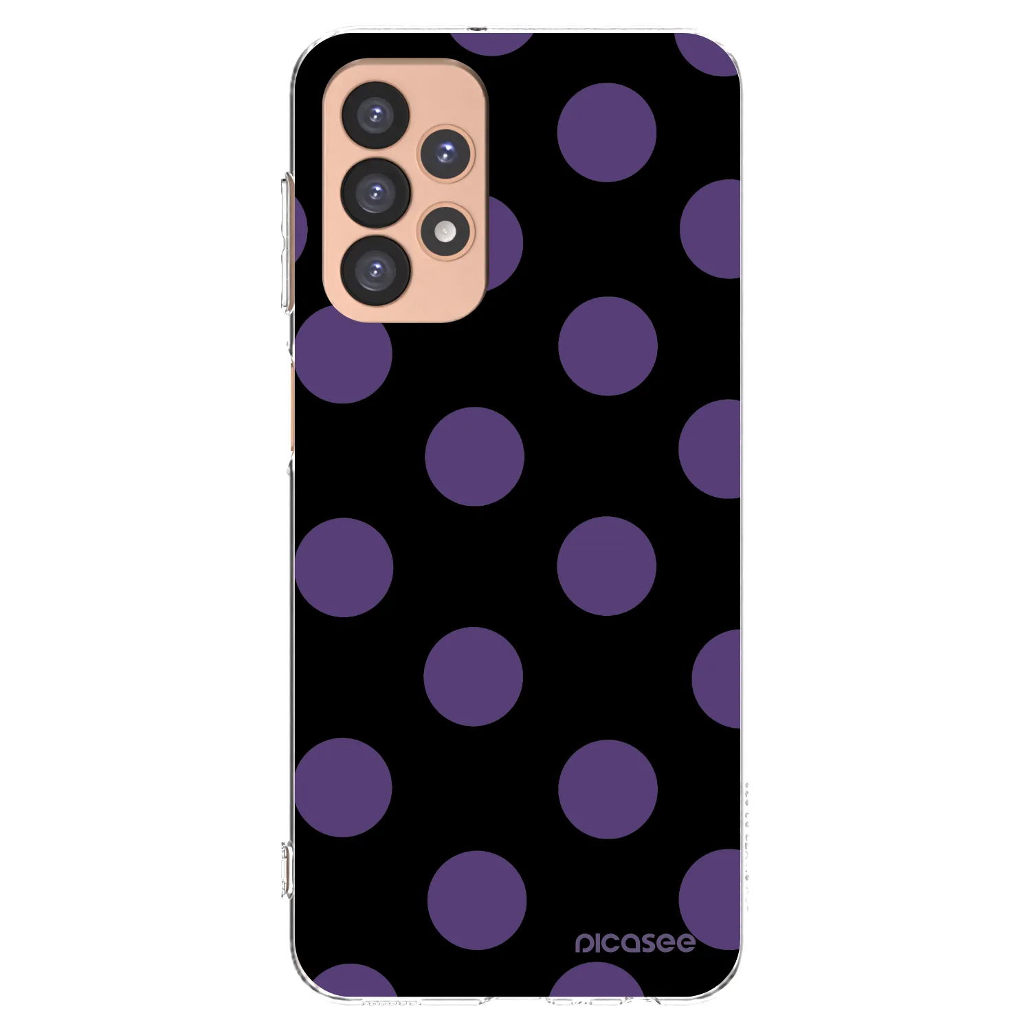 Picasee silikonska prozirna maskica za Samsung Galaxy A23 A236B 5G - Big flickers