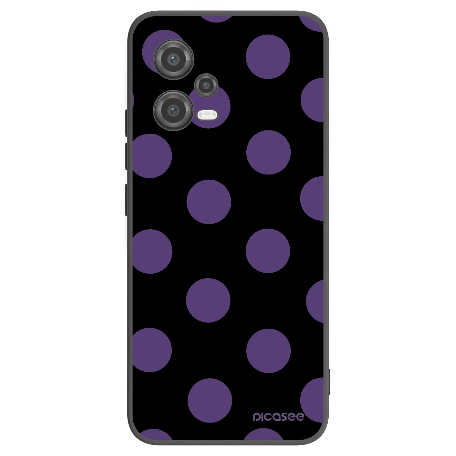 Picasee crna silikonska maskica za Xiaomi Poco X5 - Big flickers