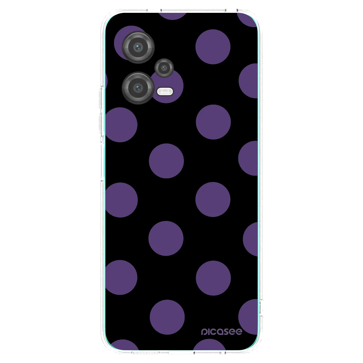 Picasee silikonska prozirna maskica za Xiaomi Poco X5 - Big flickers