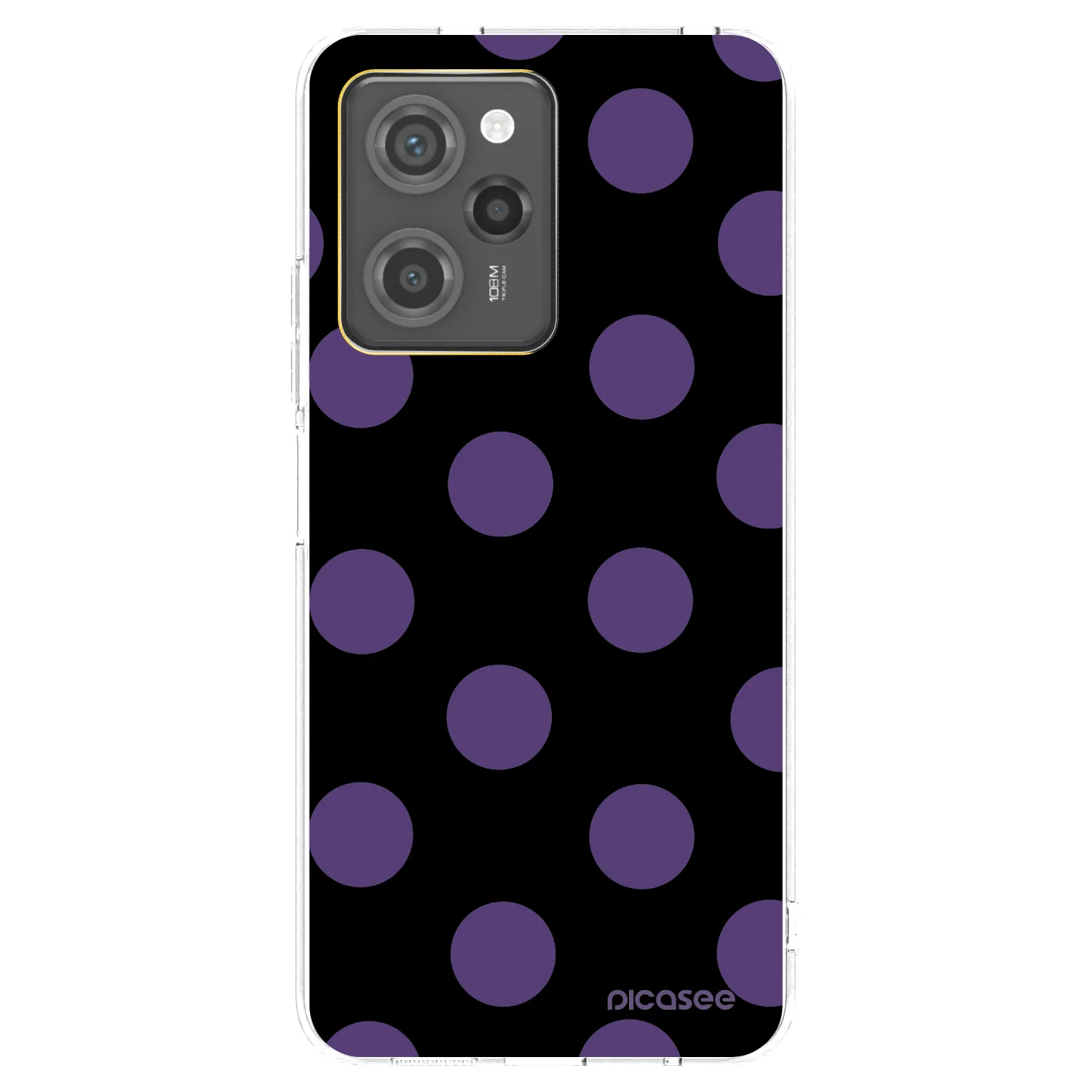 Picasee silikonska prozirna maskica za Xiaomi Poco X5 Pro - Big flickers