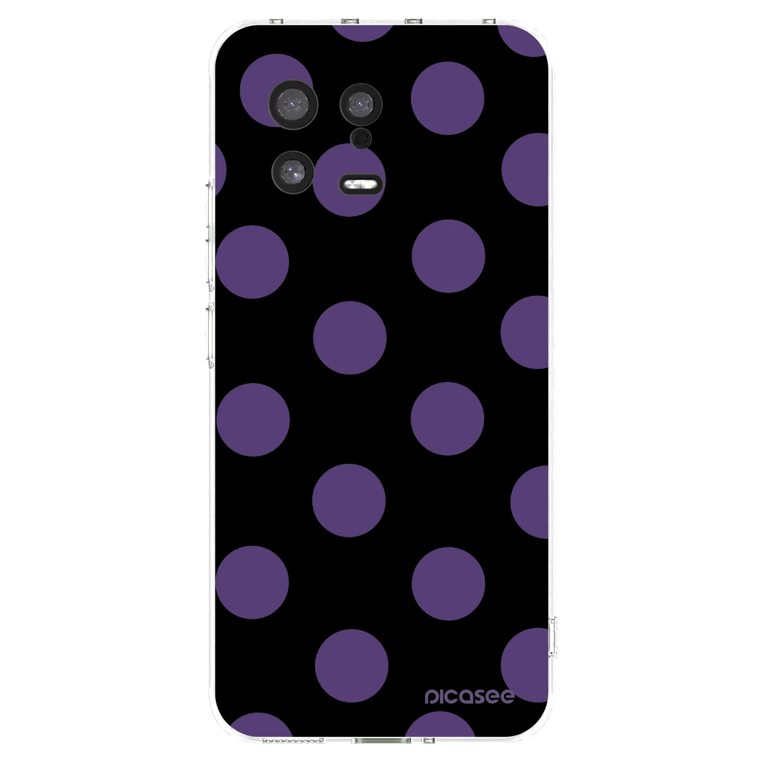 Picasee silikonska prozirna maskica za Xiaomi 13 - Big flickers