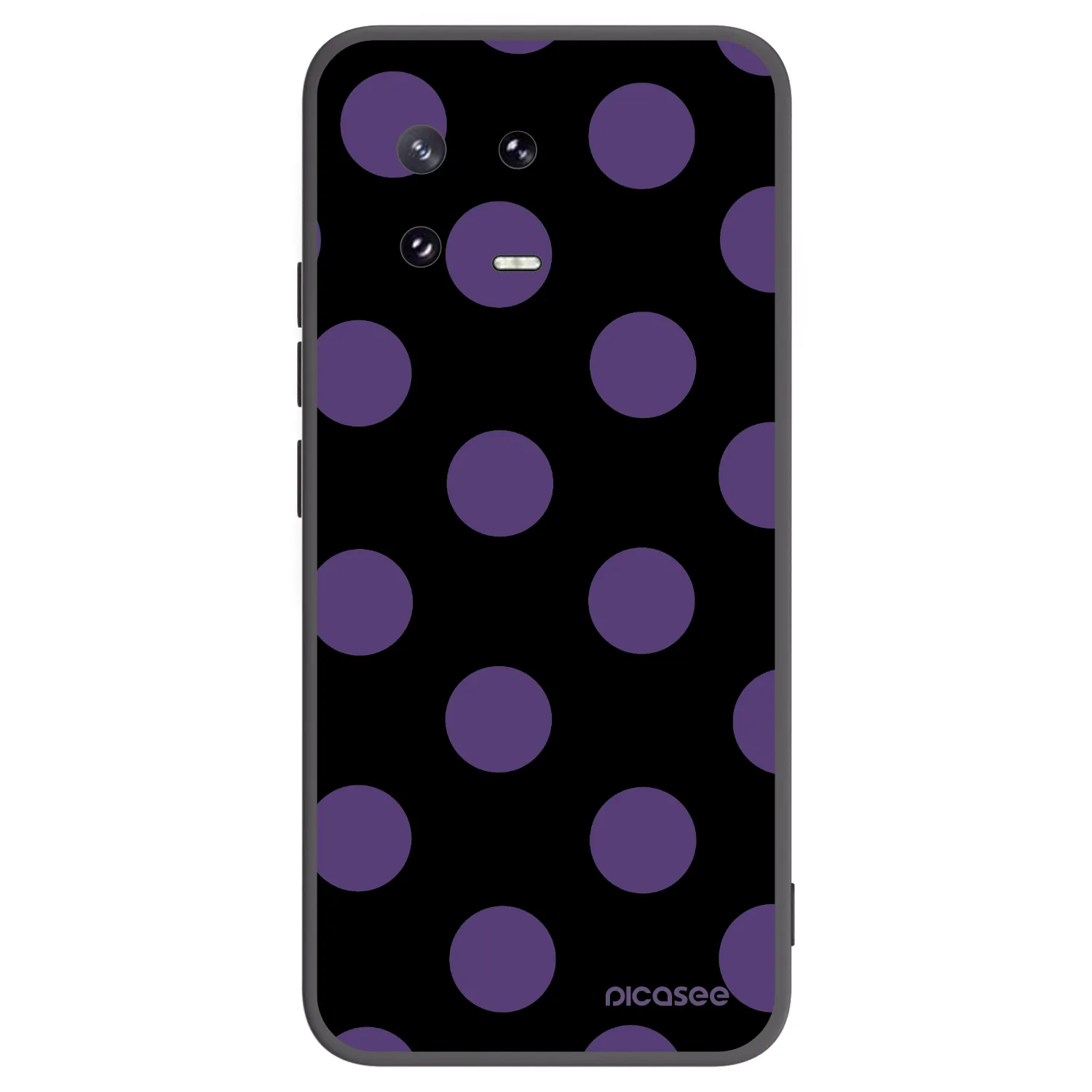 Picasee crna silikonska maskica za Xiaomi 13 Pro - Big flickers
