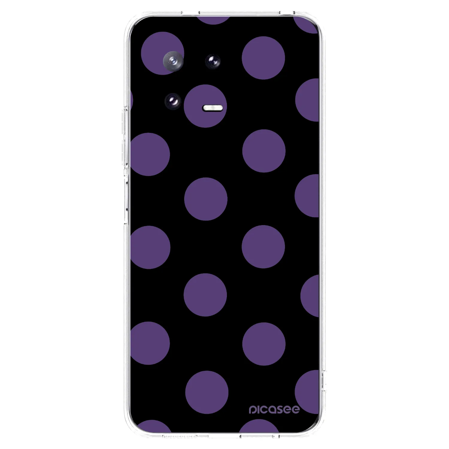 Picasee silikonska prozirna maskica za Xiaomi 13 Pro - Big flickers