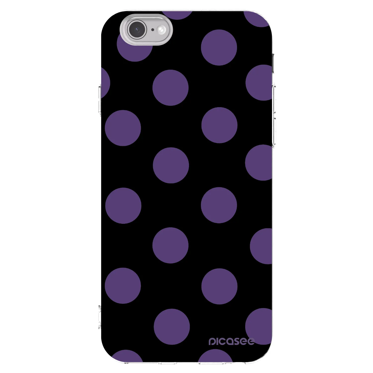 Picasee silikonska prozirna maskica za Apple iPhone 6/6S - Big flickers