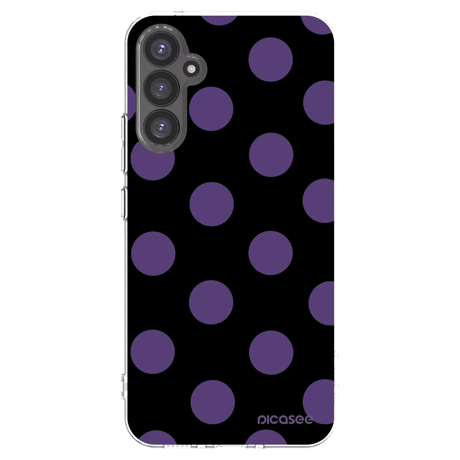 Picasee silikonska prozirna maskica za Samsung Galaxy A34 5G A346B - Big flickers