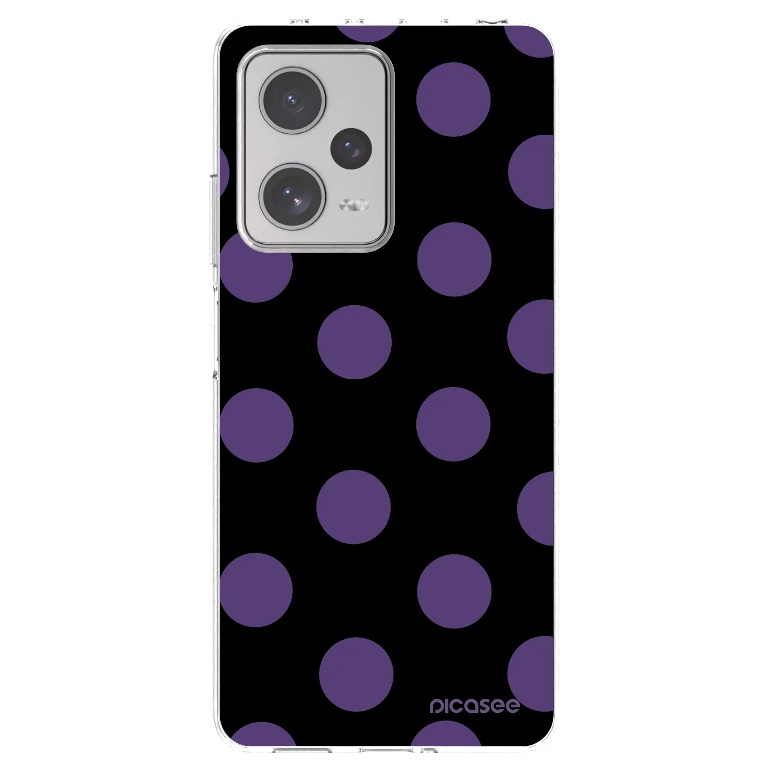 Picasee silikonska prozirna maskica za Xiaomi Redmi Note 12 Pro+ 5G - Big flickers