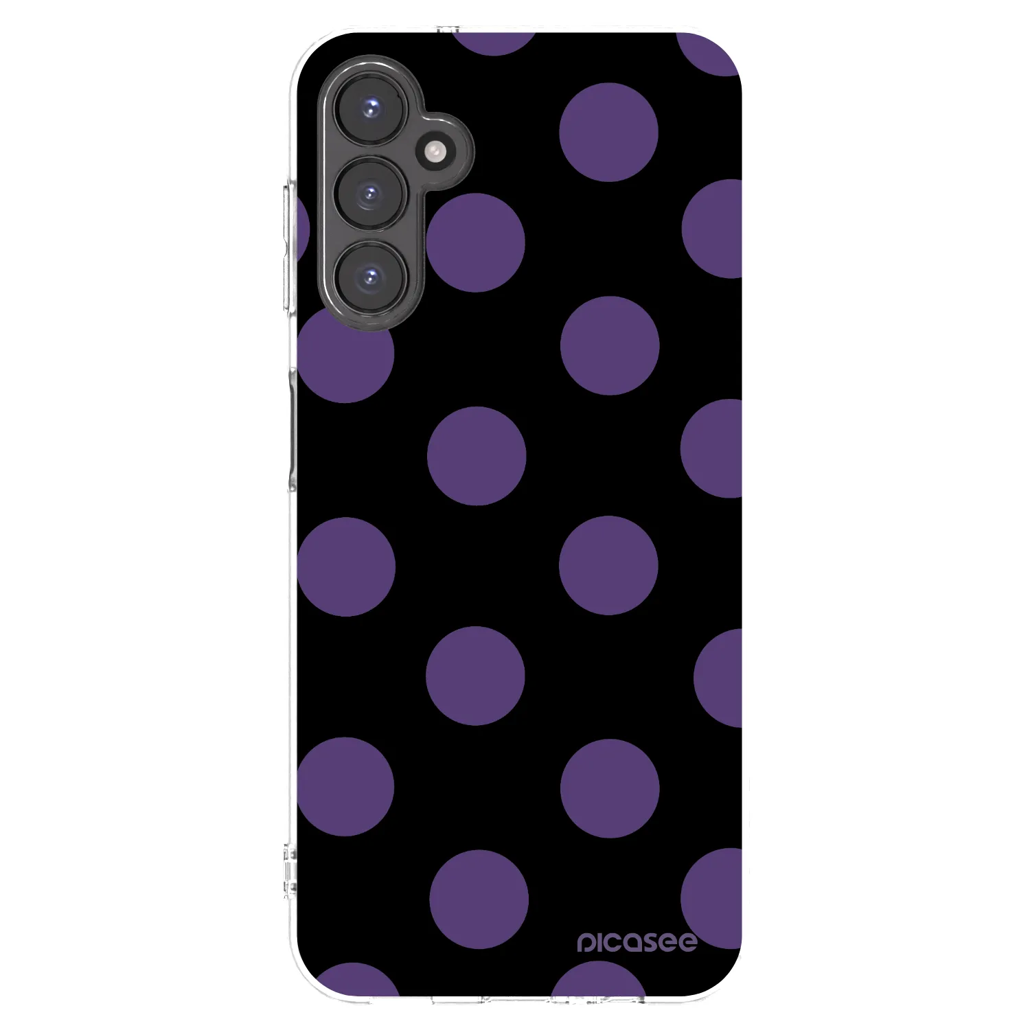 Picasee silikonska prozirna maskica za Samsung Galaxy A14 5G A146P - Big flickers