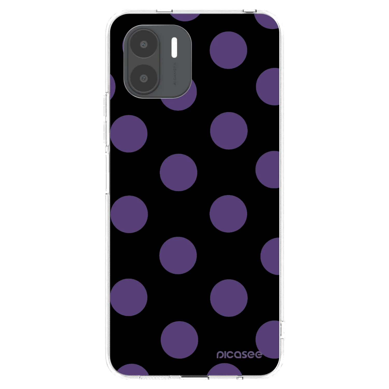 Picasee silikonska prozirna maskica za Xiaomi Redmi A2 - Big flickers