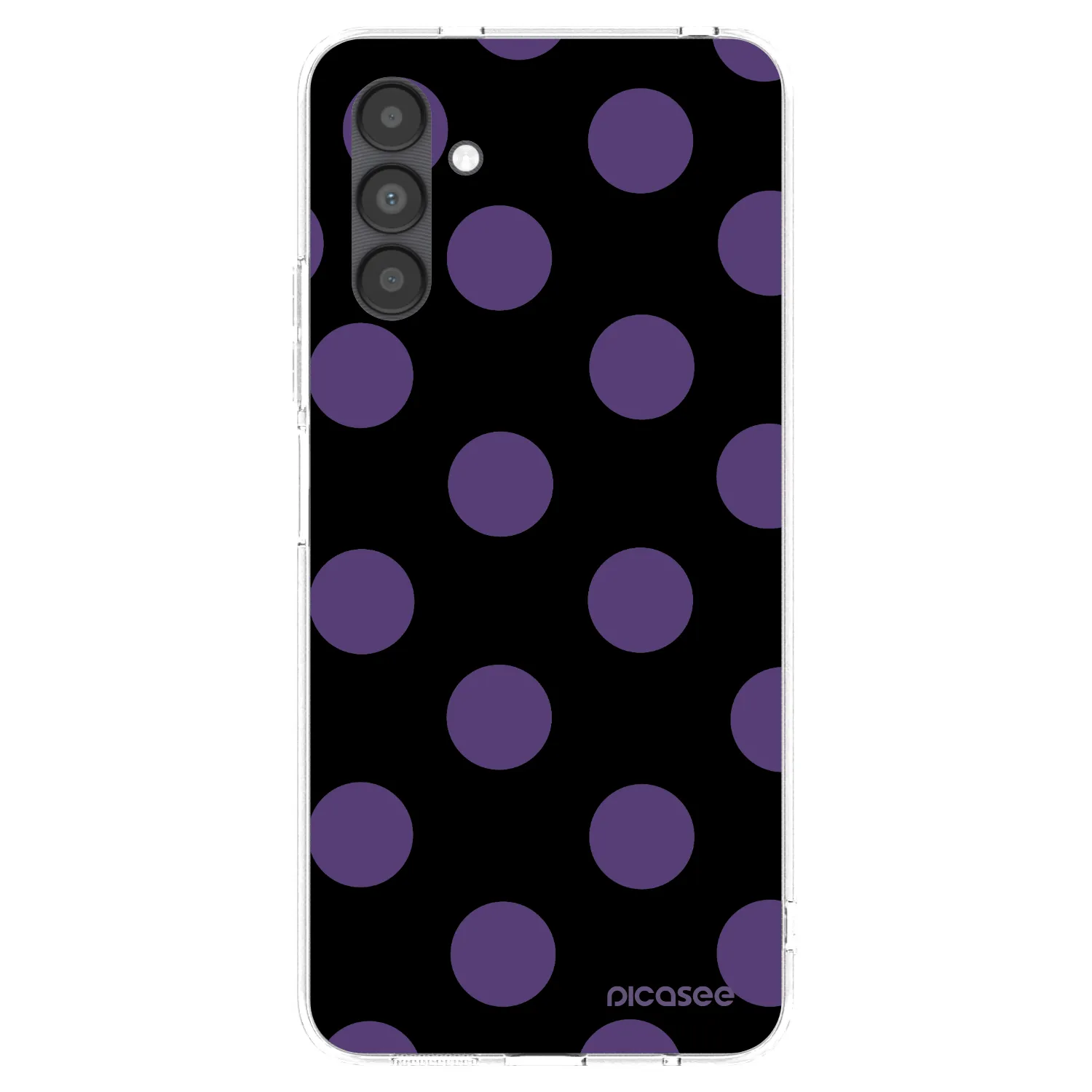 Picasee silikonska prozirna maskica za Samsung Galaxy A04s A047F - Big flickers