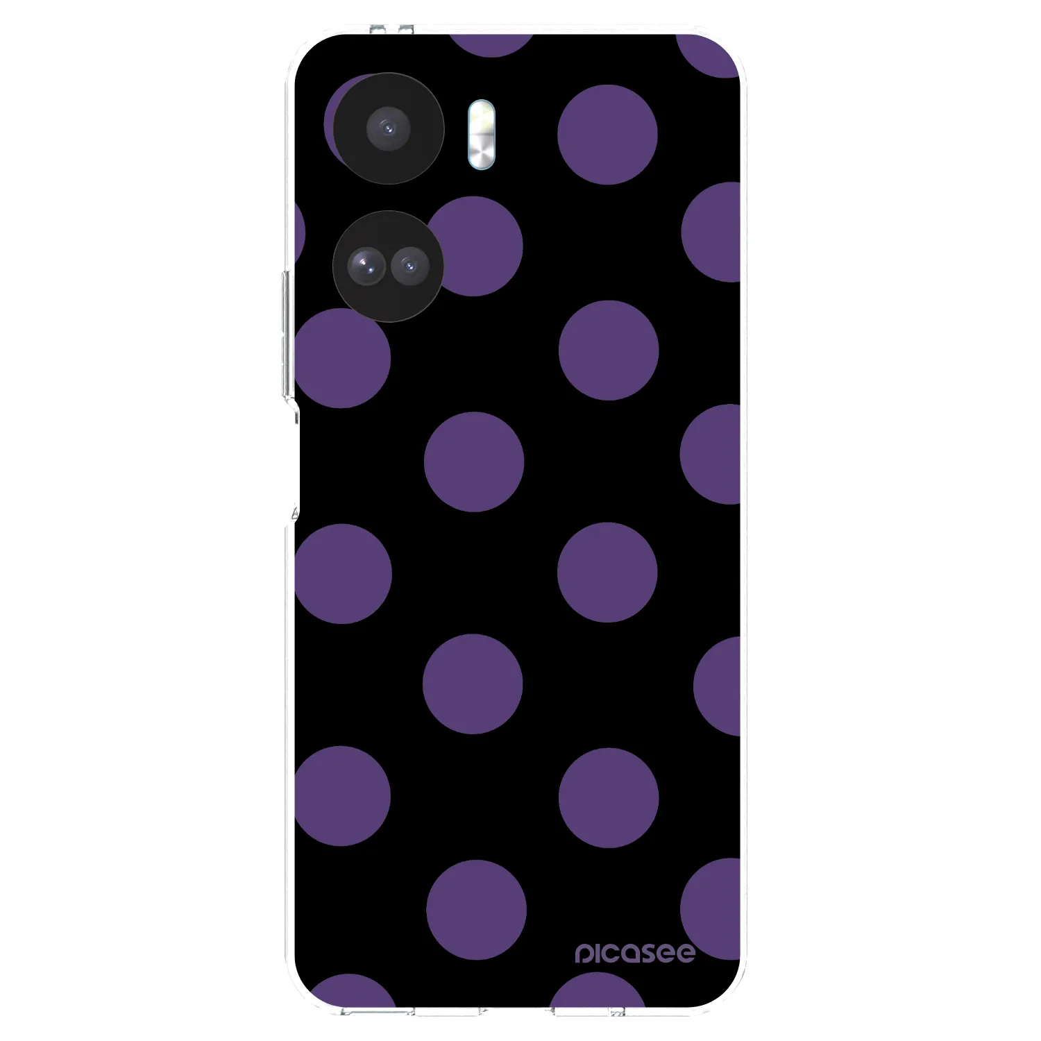 Picasee silikonska prozirna maskica za Honor 90 Lite 5G - Big flickers