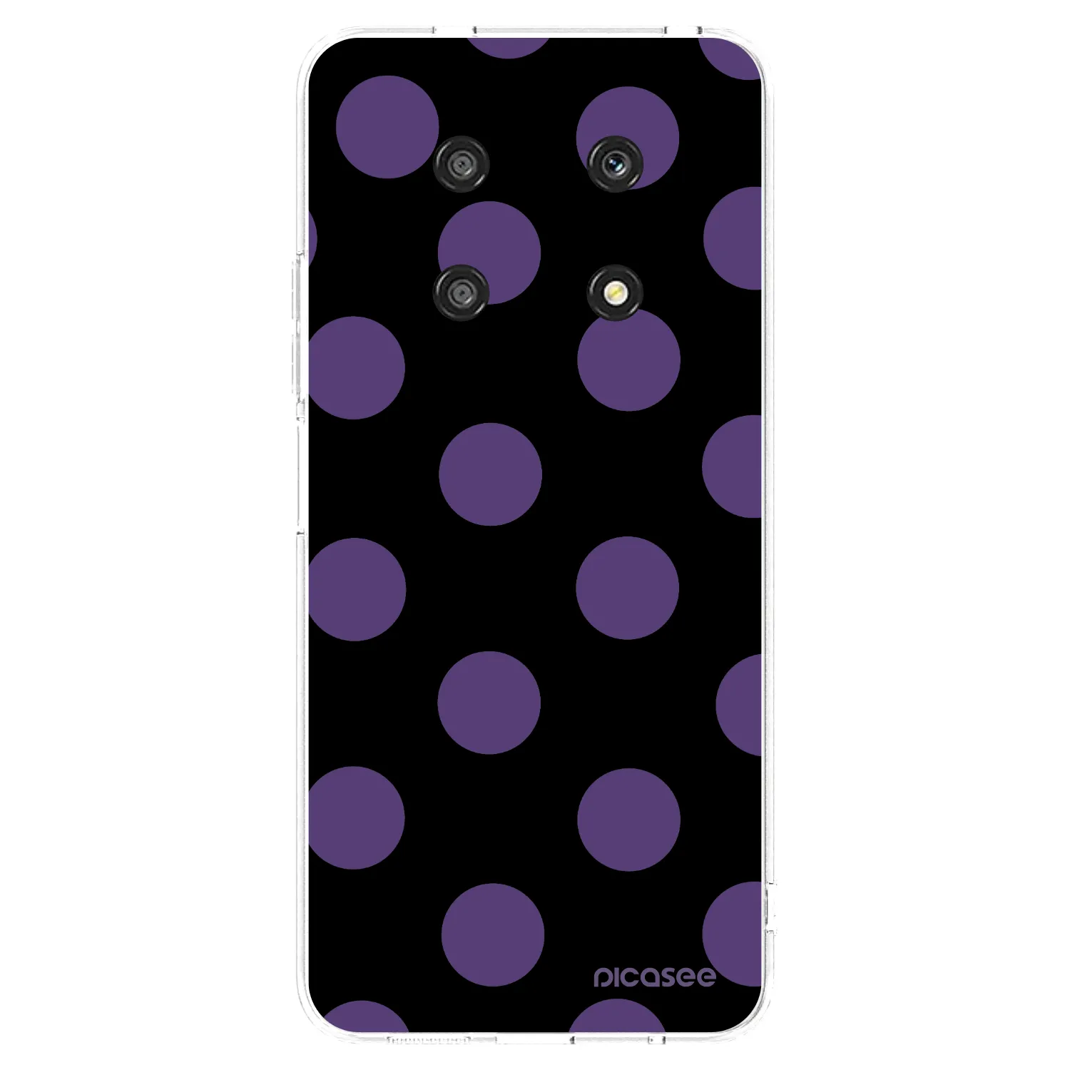 Picasee silikonska prozirna maskica za Honor Magic4 Lite 5G - Big flickers