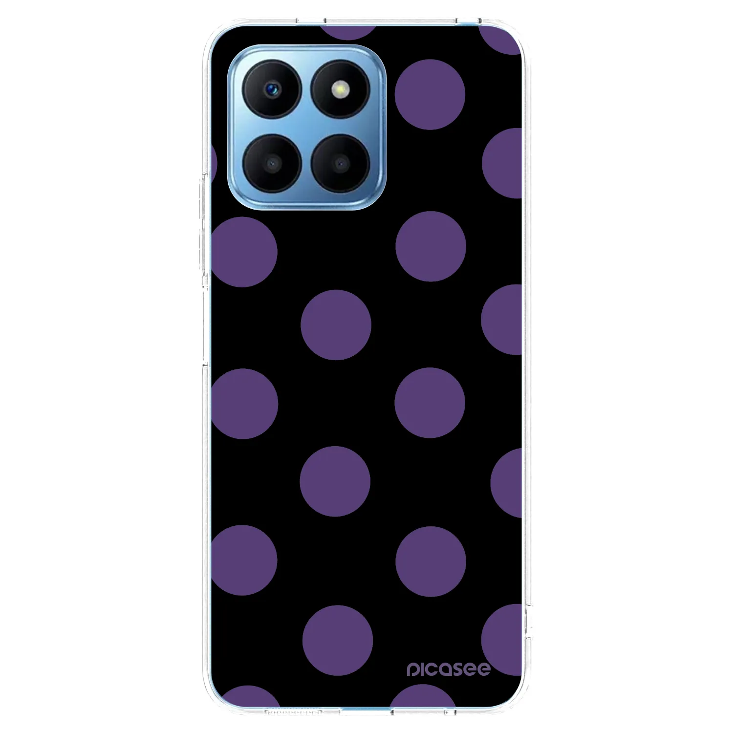 Picasee silikonska prozirna maskica za Honor 70 Lite - Big flickers