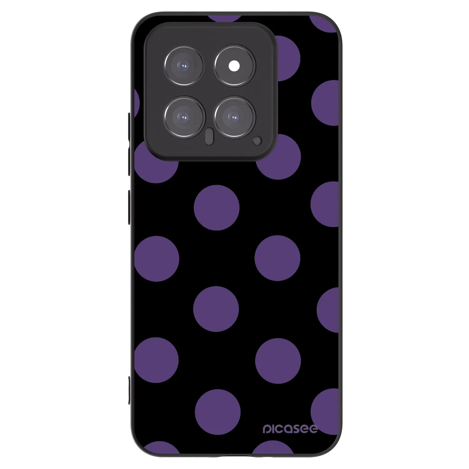 Picasee crna silikonska maskica za Xiaomi 14 - Big flickers