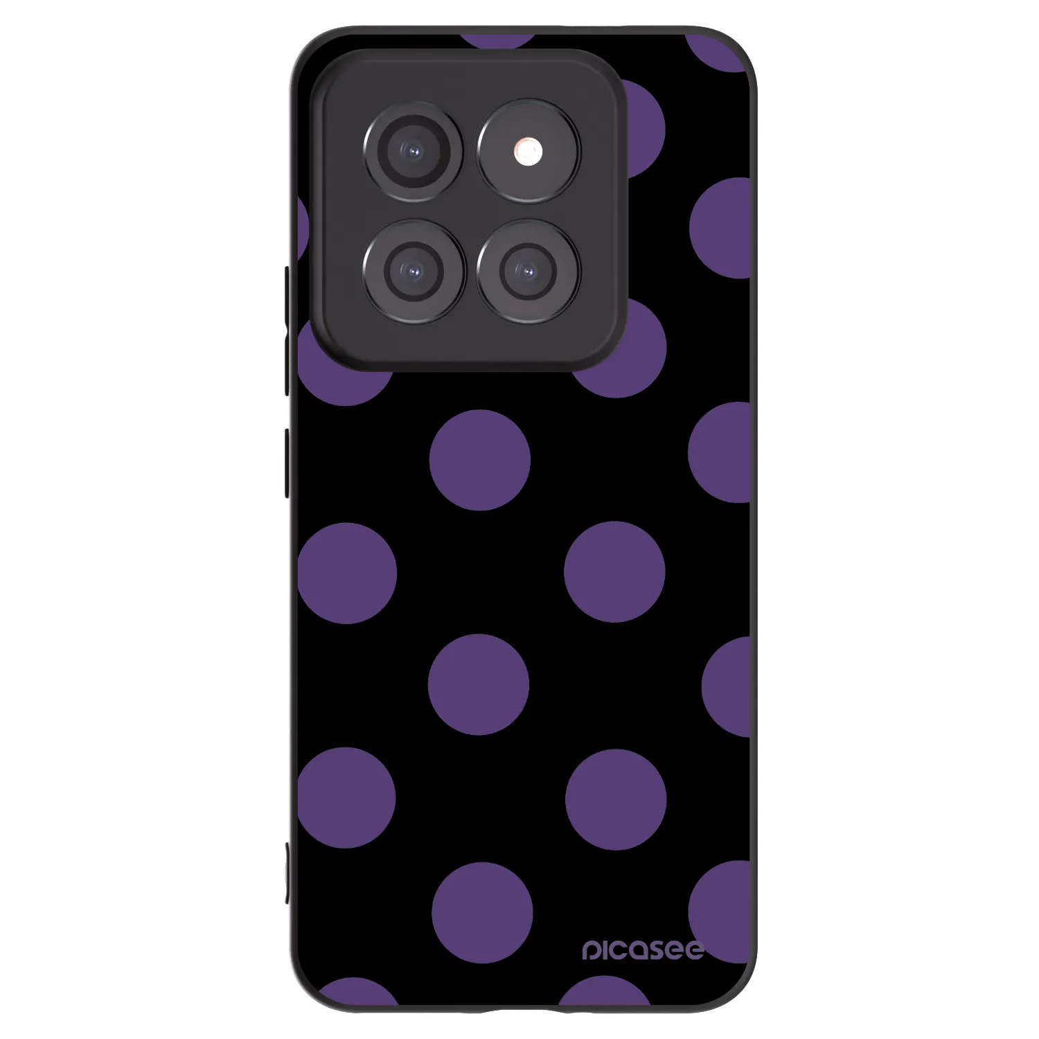 Picasee crna silikonska maskica za Xiaomi 14 Pro - Big flickers