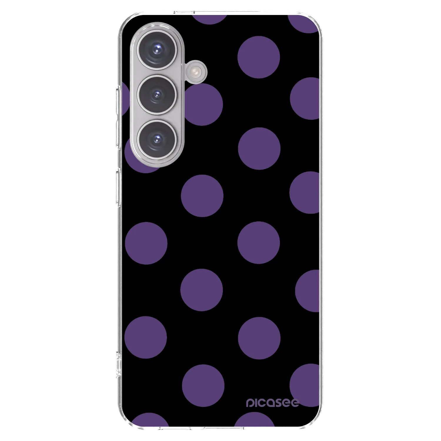 Picasee silikonska prozirna maskica za Samsung Galaxy S24 S921B 5G - Big flickers