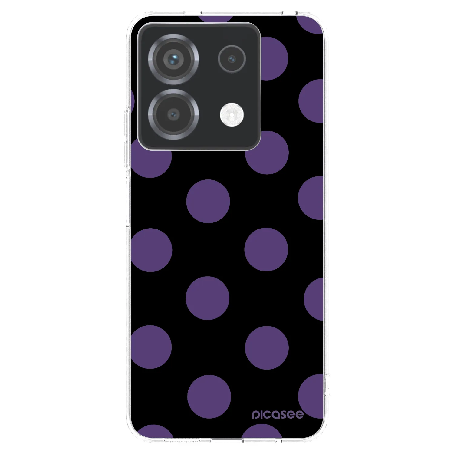Picasee silikonska prozirna maskica za Xiaomi Poco X6 - Big flickers