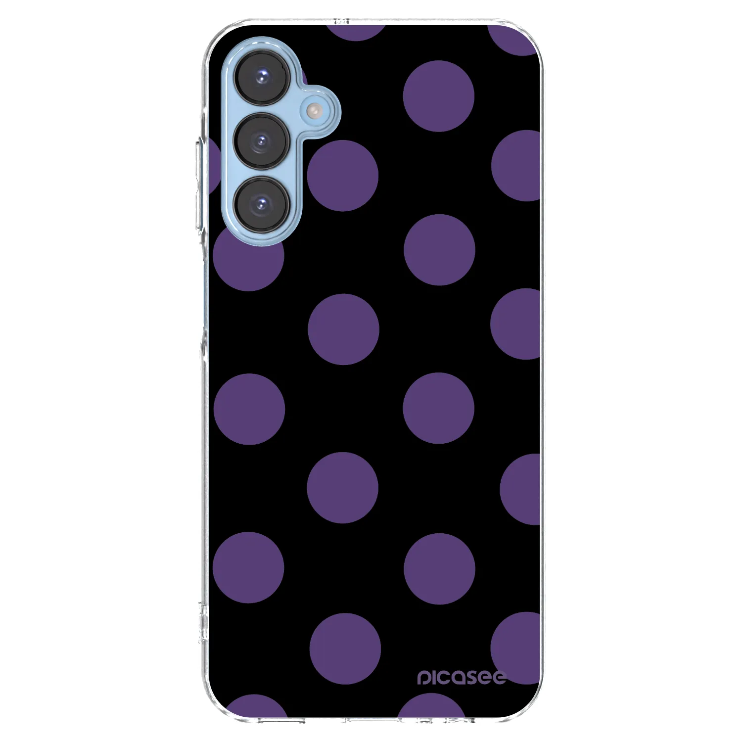 Picasee silikonska prozirna maskica za Samsung Galaxy A15 A156B 5G - Big flickers