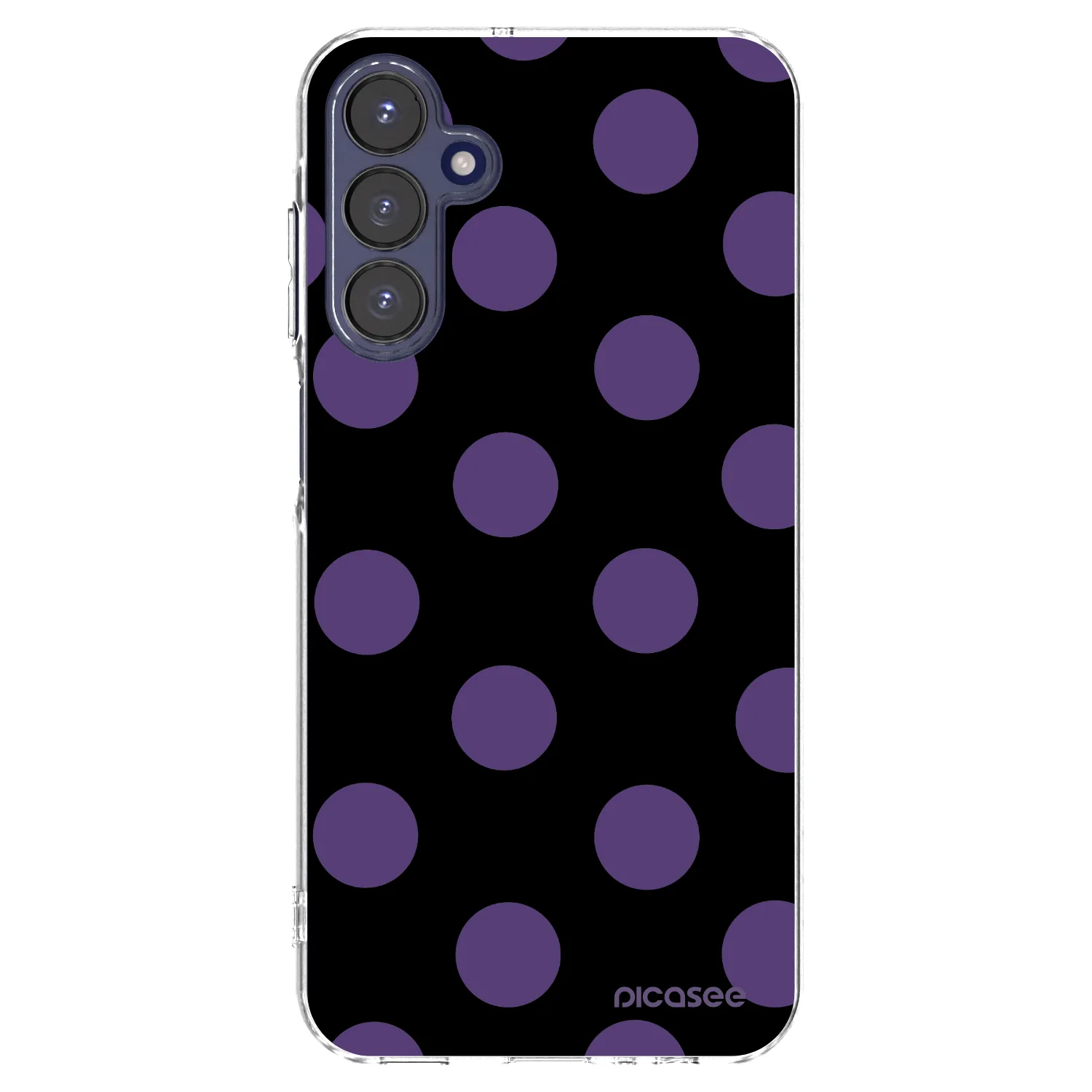 Picasee silikonska prozirna maskica za Samsung Galaxy A15 A155F 4G - Big flickers