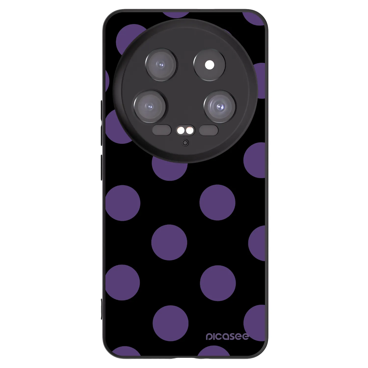 Picasee crna silikonska maskica za Xiaomi 14 Ultra - Big flickers