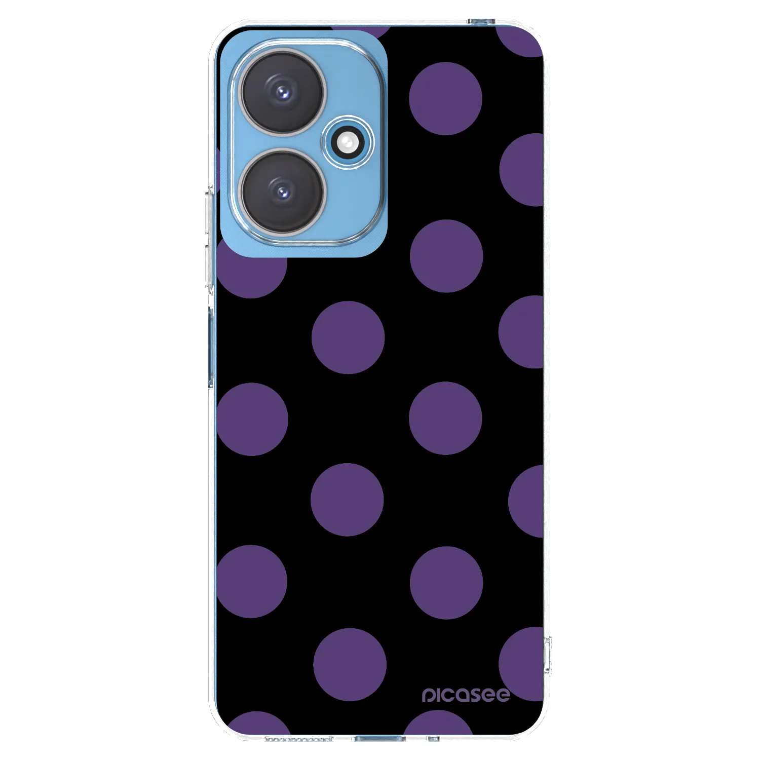 Picasee silikonska prozirna maskica za Xiaomi Redmi 13C 5G - Big flickers