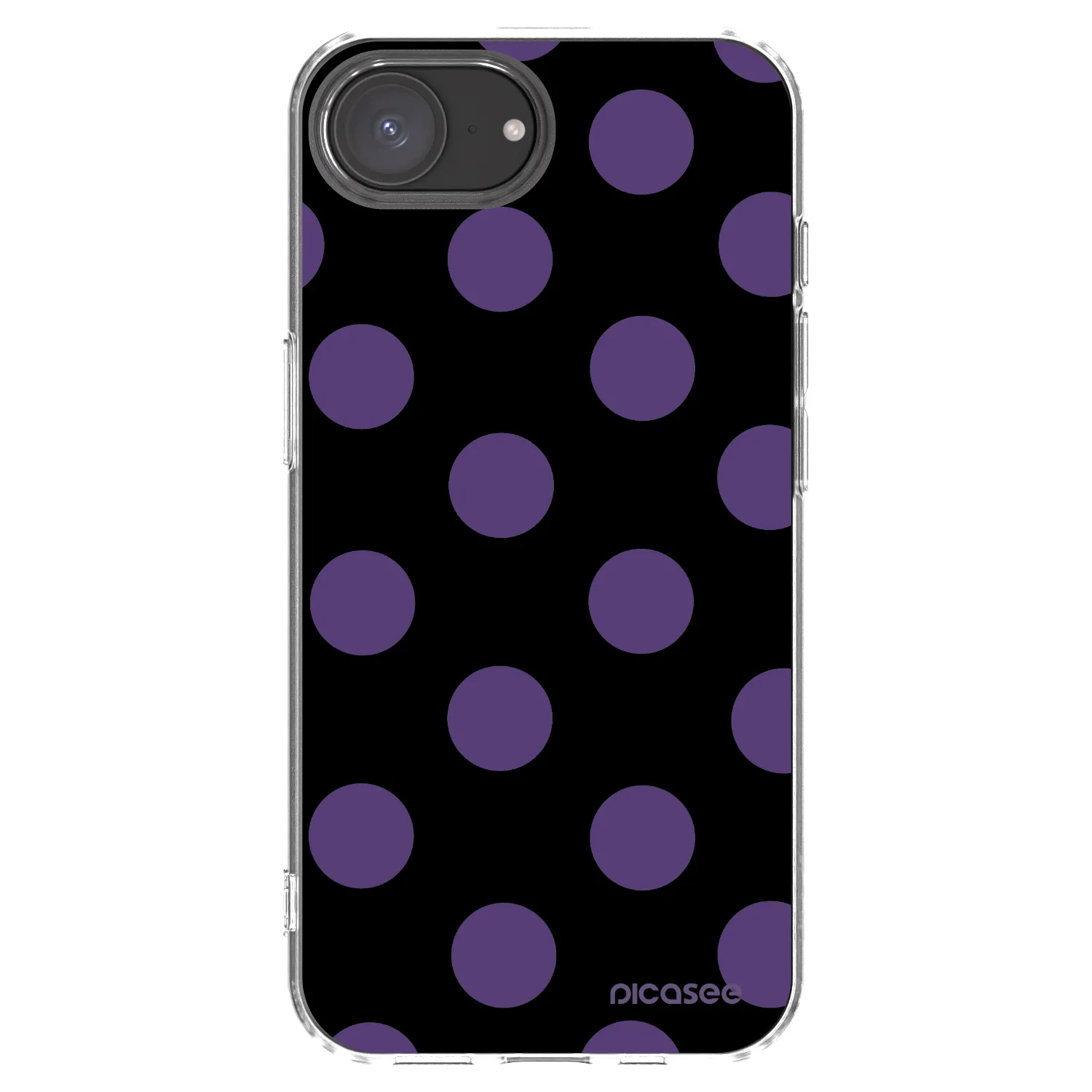 Picasee silikonska prozirna maskica za Apple iPhone 16e - Big flickers