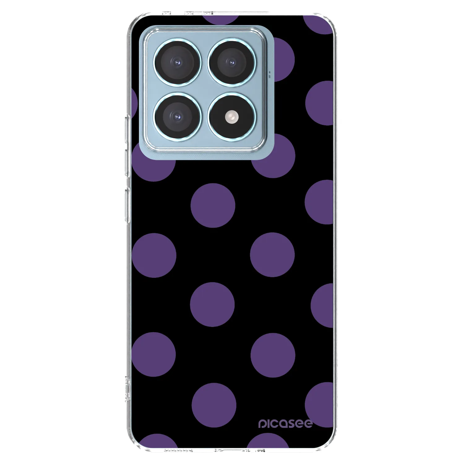 Picasee silikonska prozirna maskica za Xiaomi 14T Pro - Big flickers