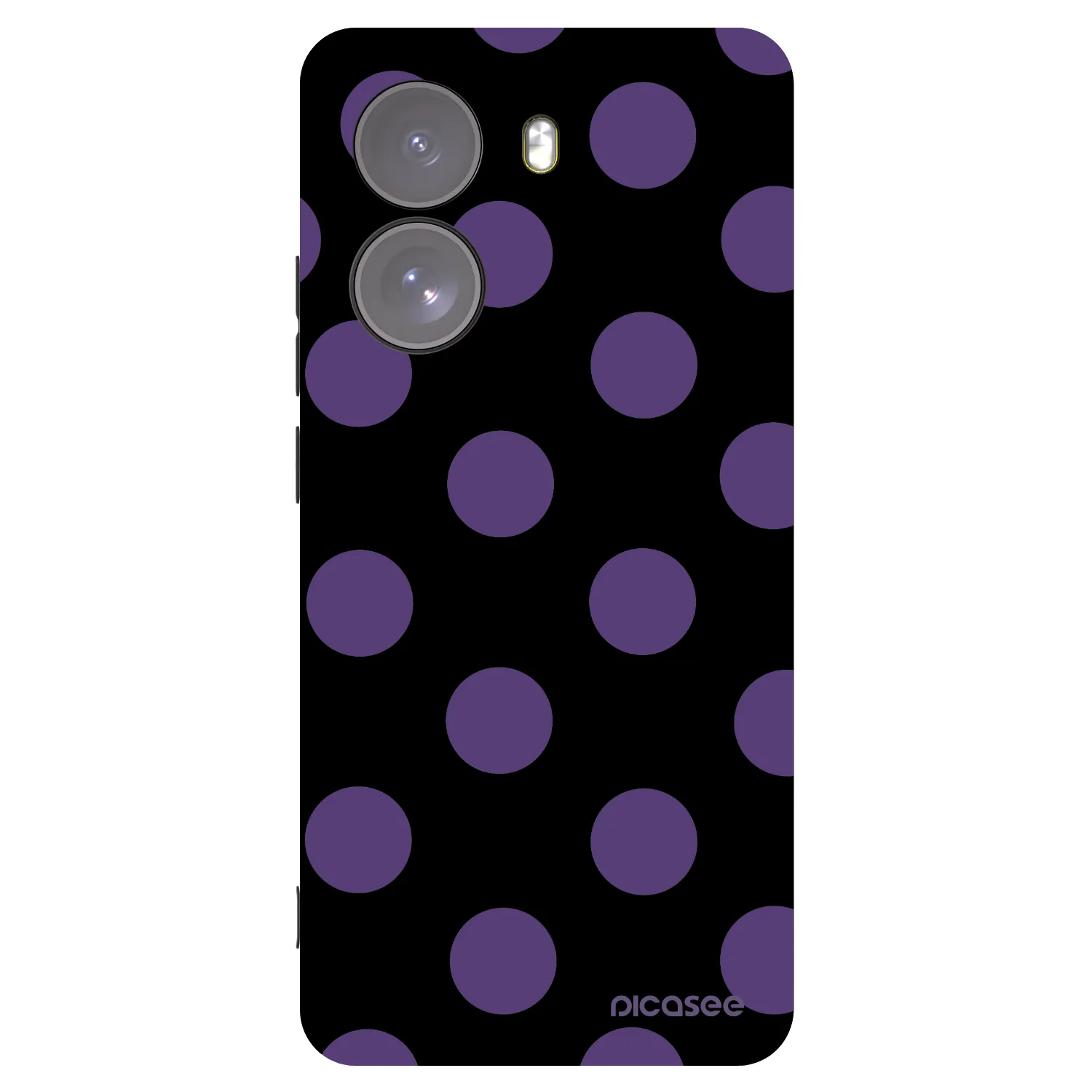 Picasee crna silikonska maskica za Xiaomi Poco X7 - Big flickers