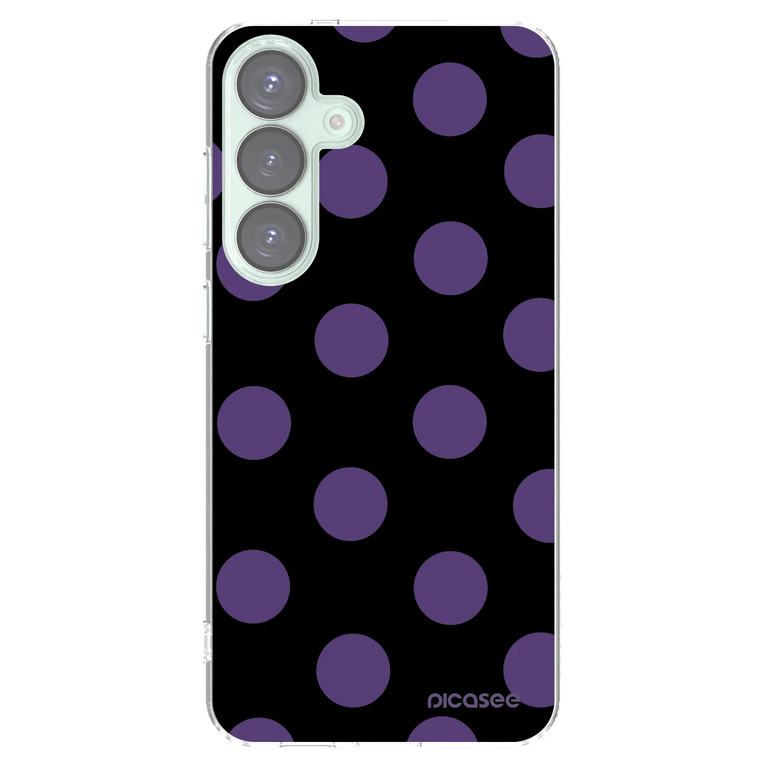 Picasee silikonska prozirna maskica za Samsung Galaxy S25+ 5G - Big flickers
